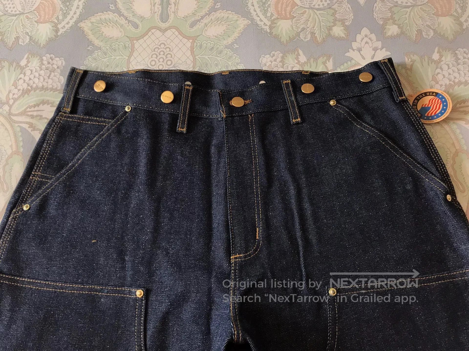 Carhartt Carhartt B07 Double Knee Raw Denim Jeans. Size US 34 / EU 50 - 4 Thumbnail