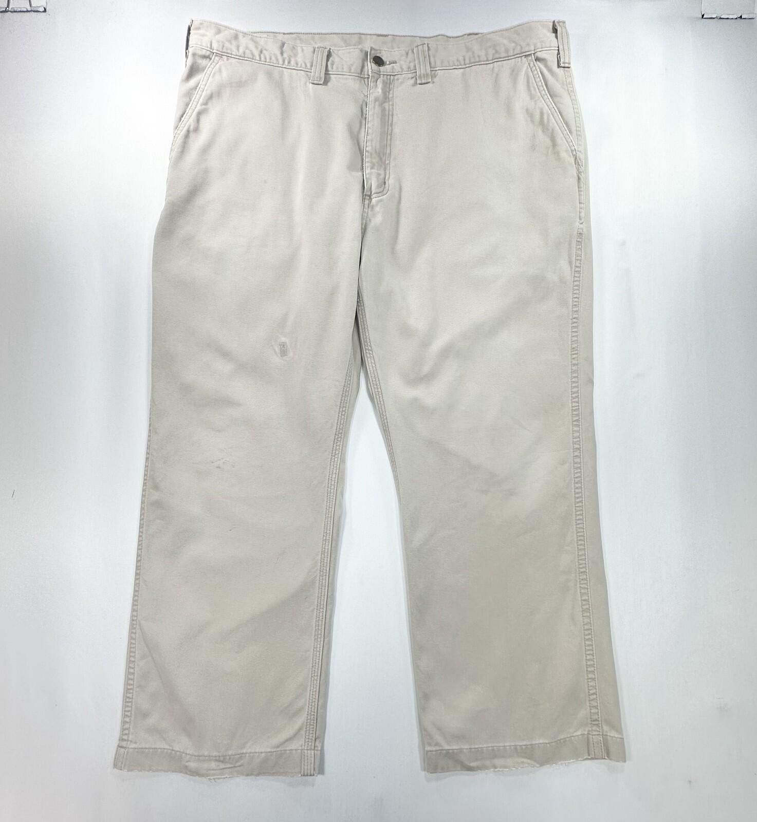 Carhartt Carhartt Cotton Relaxed Fit Pocket Chinos Brown Mens 42/30 Size US 42 / EU 58 - 1 Thumbnail