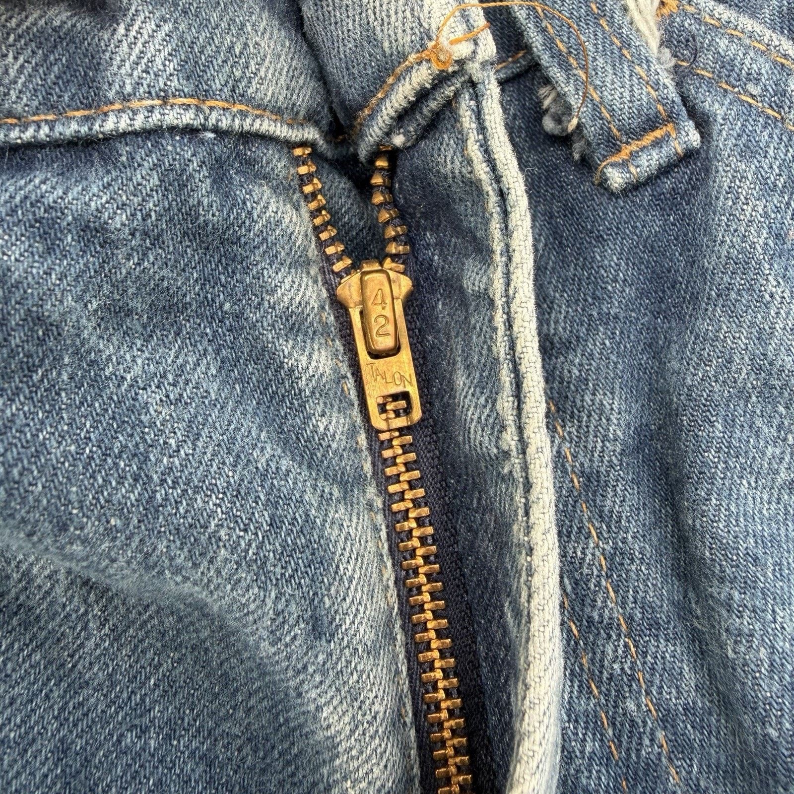 Levi's × Vintage Vintage Levi’s 684 Orange Tab Flare Bell Bottom Jeans 32x34 Size US 32 / EU 48 - 7 Thumbnail