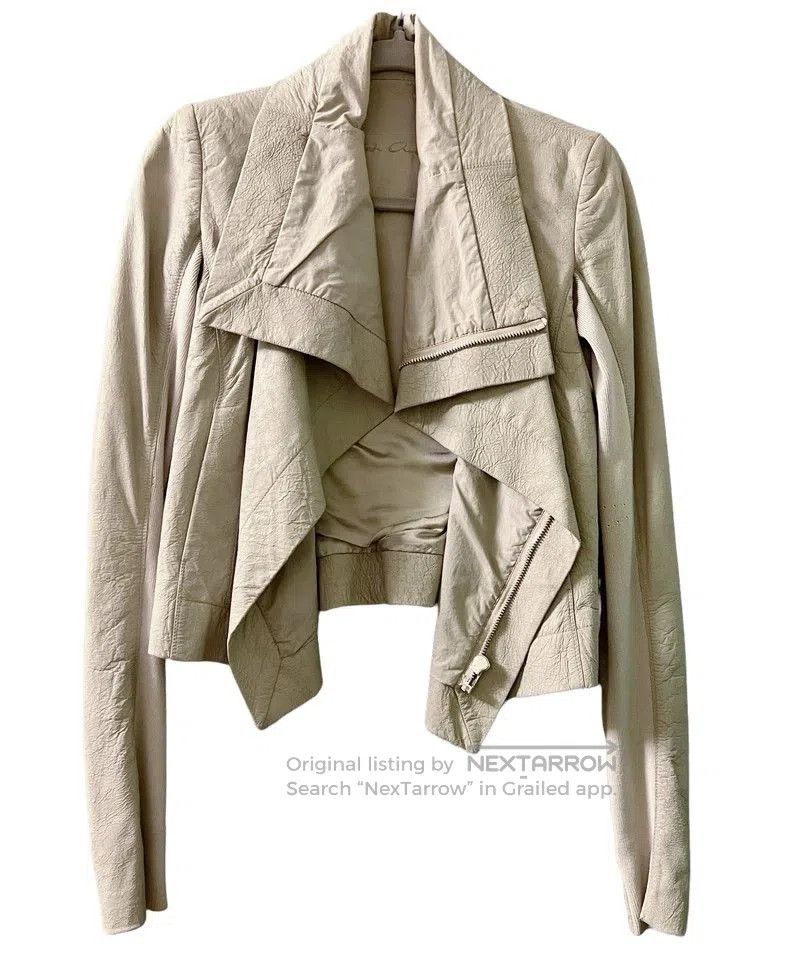Rick Owens Rick Owens Leather Jacket in Nearly New Condition- Size US S / EU 44-46 / 1 - 1 Thumbnail