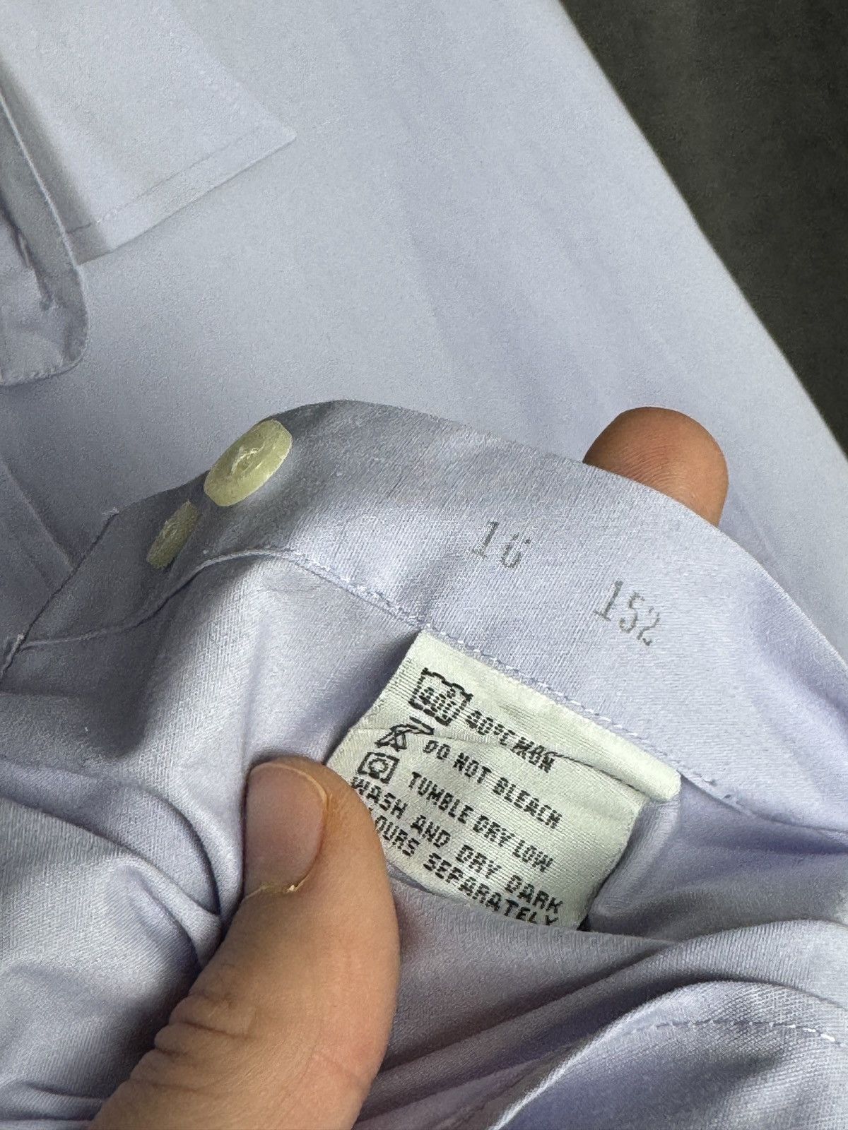 Balmain BALMAIN Easy Cuff Button Down Dress Shirt Size US M / EU 48-50 / 2 - 5 Thumbnail