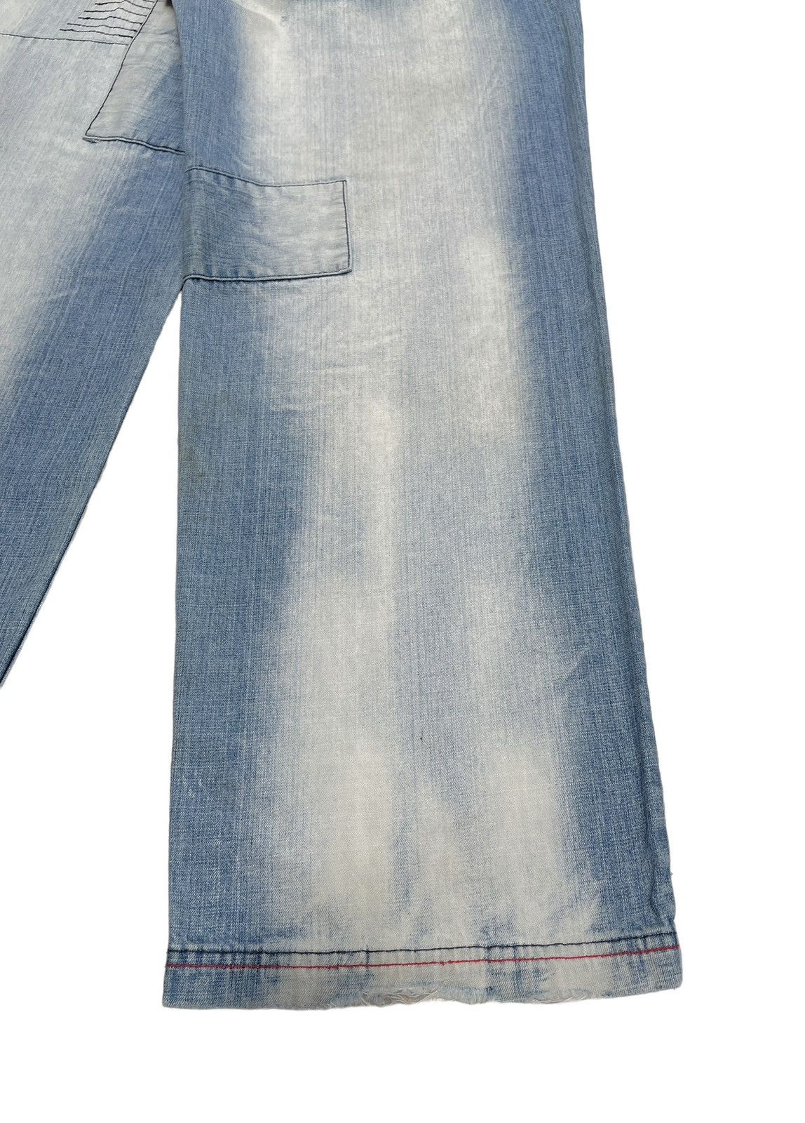 Pepe Jeans Rare Design Vintage Brand Pepe Jean Rapper Baggy Jeans 1999s Size US 36 / EU 52 - 8 Thumbnail