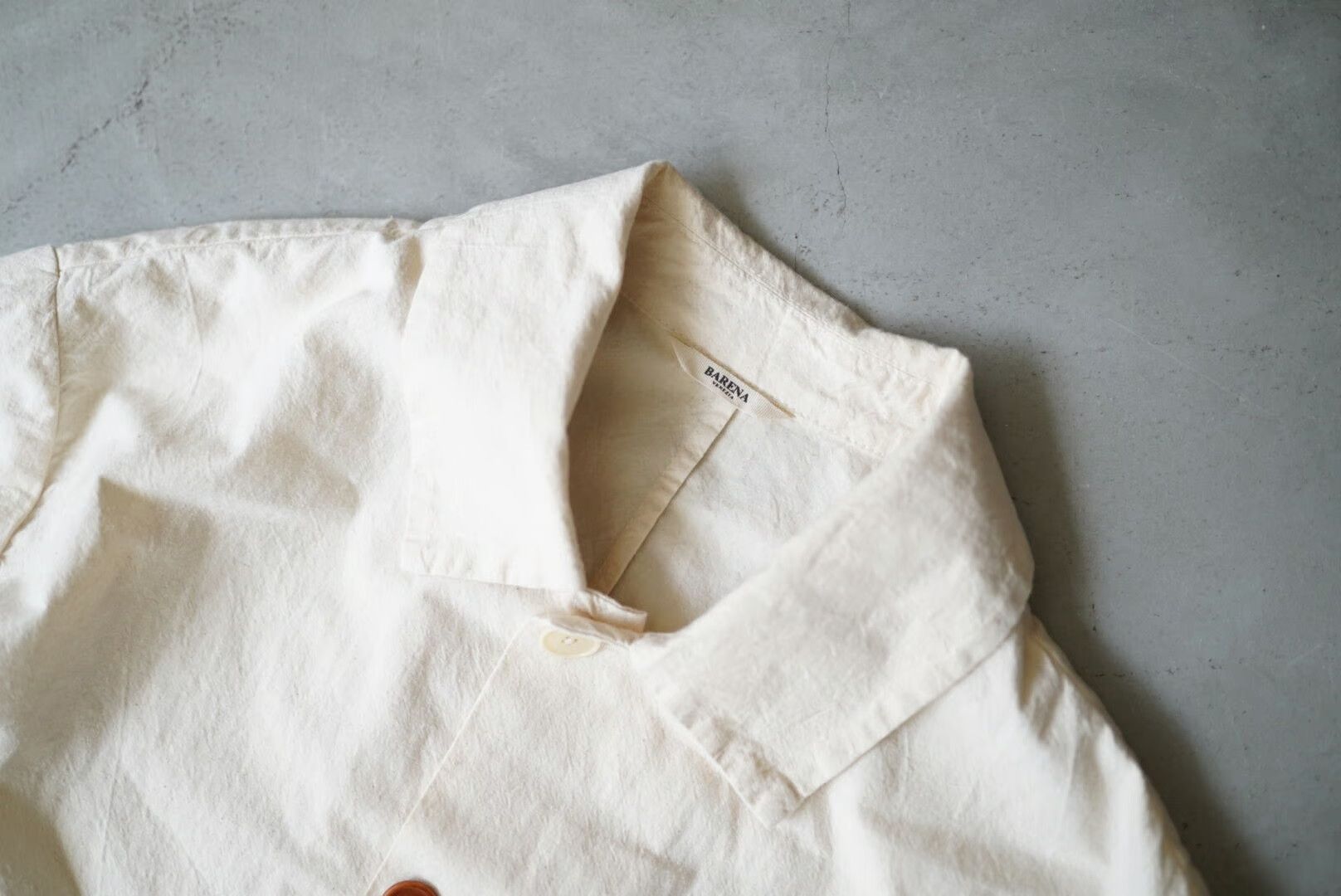 Barena Barena Oversized Stae Garzoto Overshirt - Ecru Cotton Size US XL / EU 56 / 4 - 6 Thumbnail