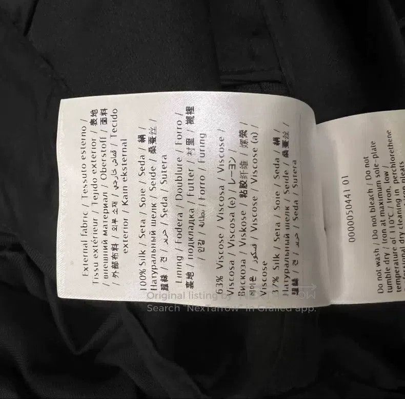Valentino Valentino Black fishtail skirt skirt Size L / US 10 / IT 46 - 4 Thumbnail