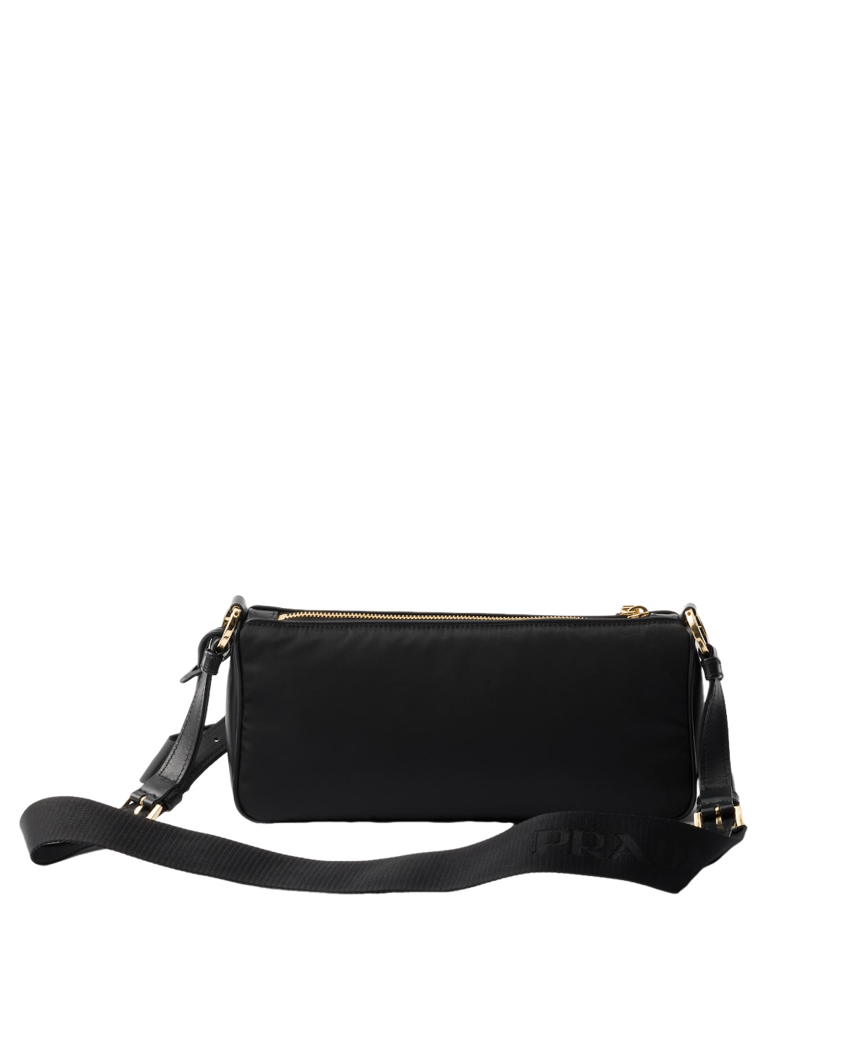 Prada PRADA Black Small Re-Nylon Leather Shoulder Bag New Size ONE SIZE - 3 Thumbnail