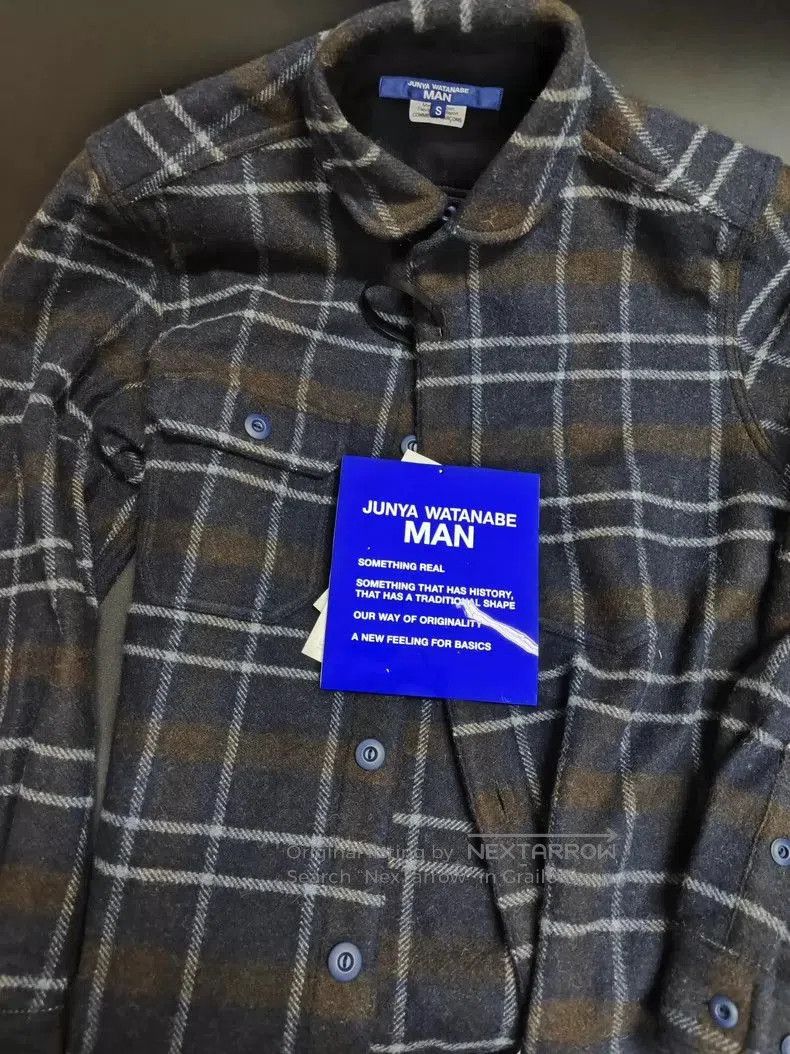 Junya Watanabe JUNYA WATANABE MAN Wool Shirt. Size US S / EU 44-46 / 1 - 7 Thumbnail
