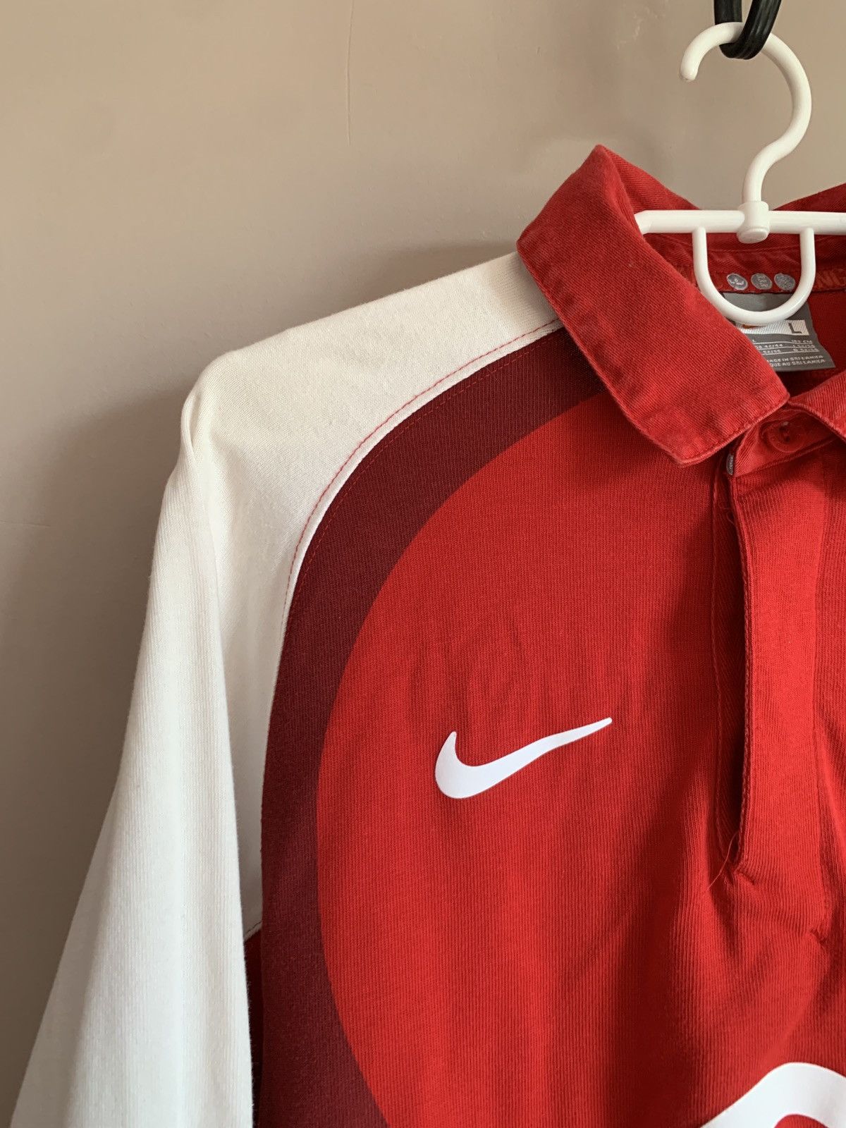 Nike England 2007 World Cup Rugby Union Shirt Nike Vintage Jersey Size US L / EU 52-54 / 3 - 3 Thumbnail