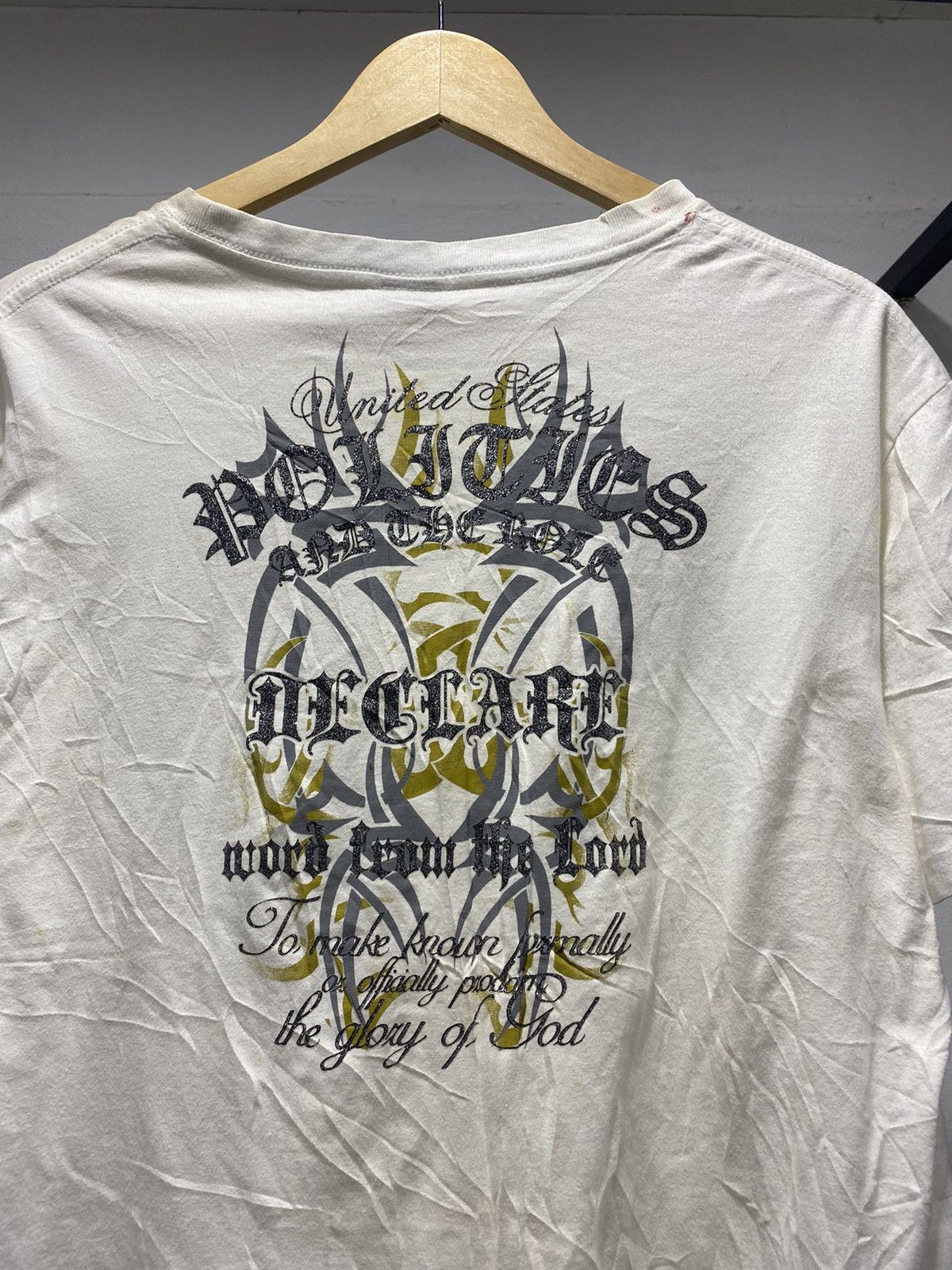 Hysteric Glamour Sick☠️ Zeky Poem Tee Punk Hysteric Grunge Lgb Size US M / EU 48-50 / 2 - 12 Thumbnail