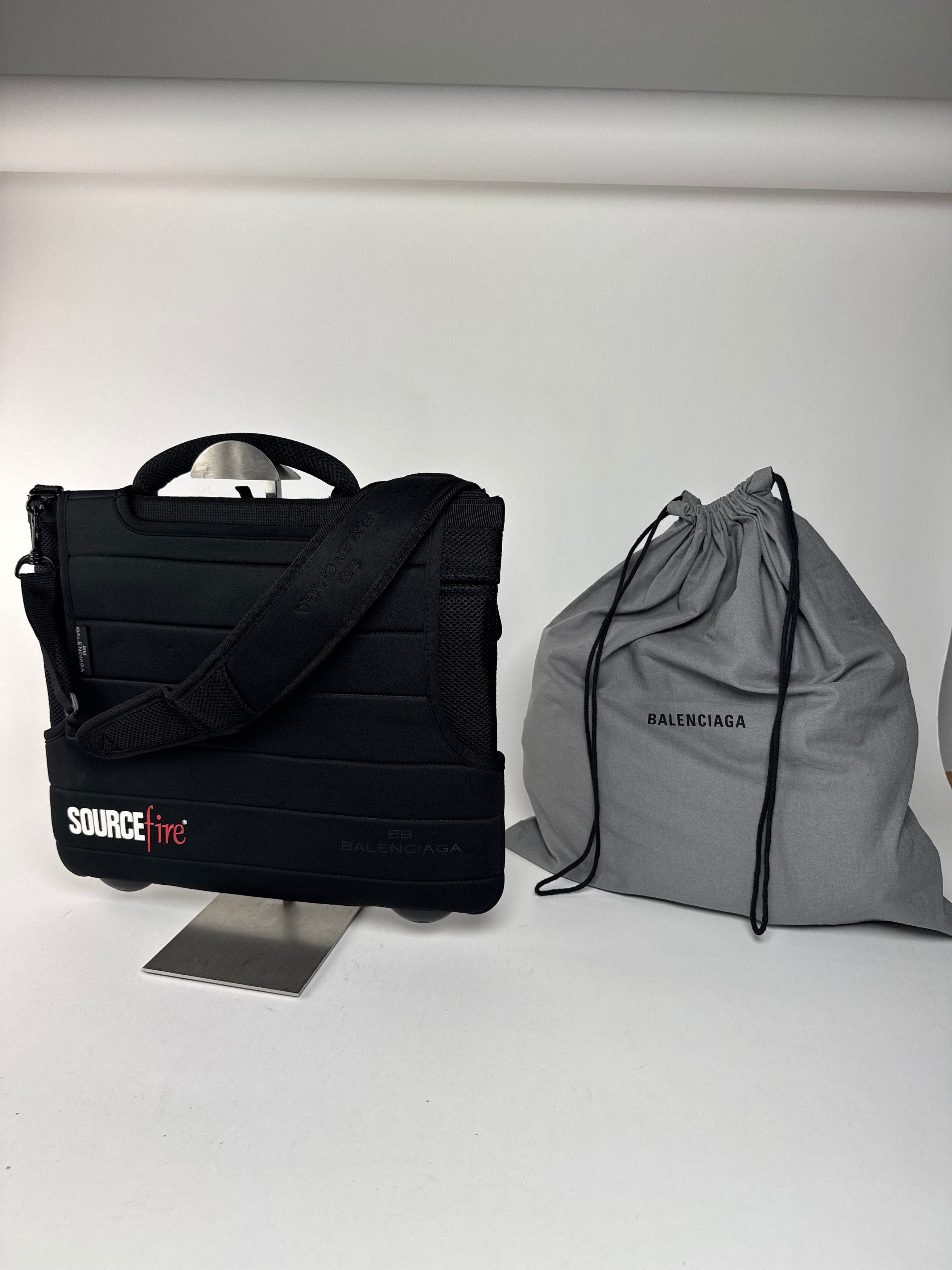 Balenciaga Vintage 2 way canvas bag black Size ONE SIZE - 1 Thumbnail