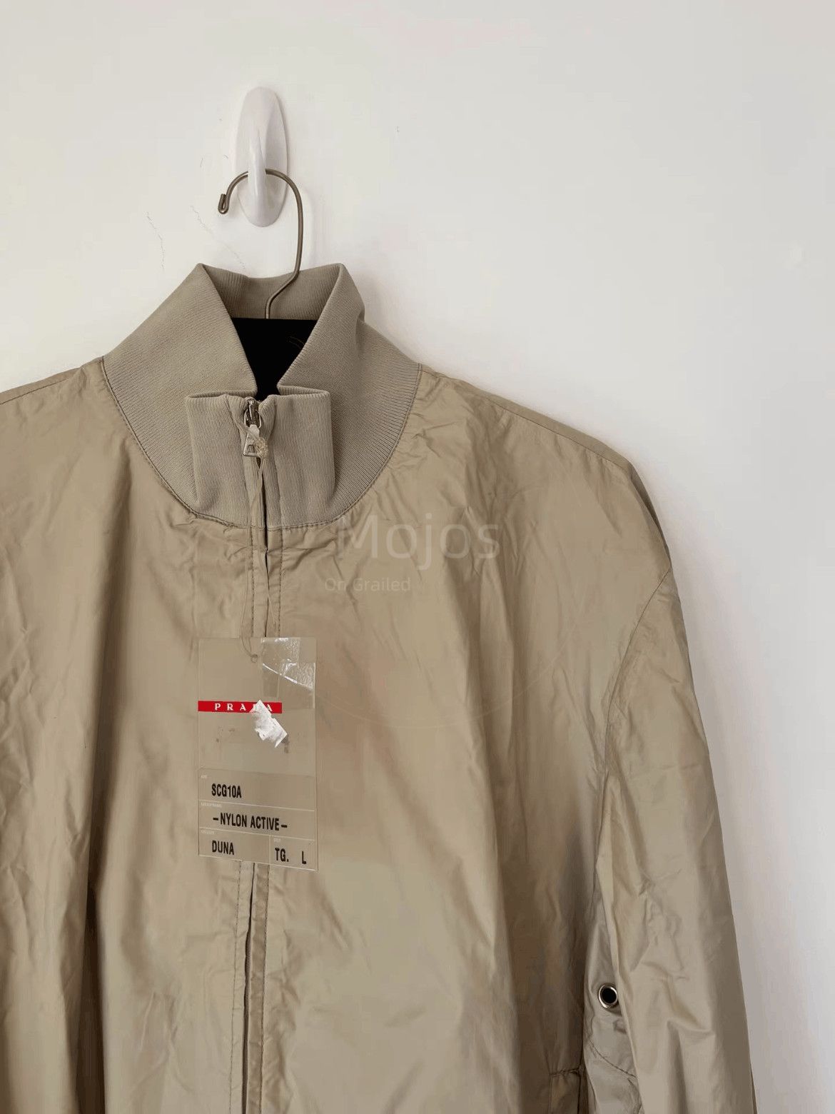 Prada Prada Vintage Beige Light Flight Jacket-2508 Size US L / EU 52-54 / 3 - 3 Thumbnail