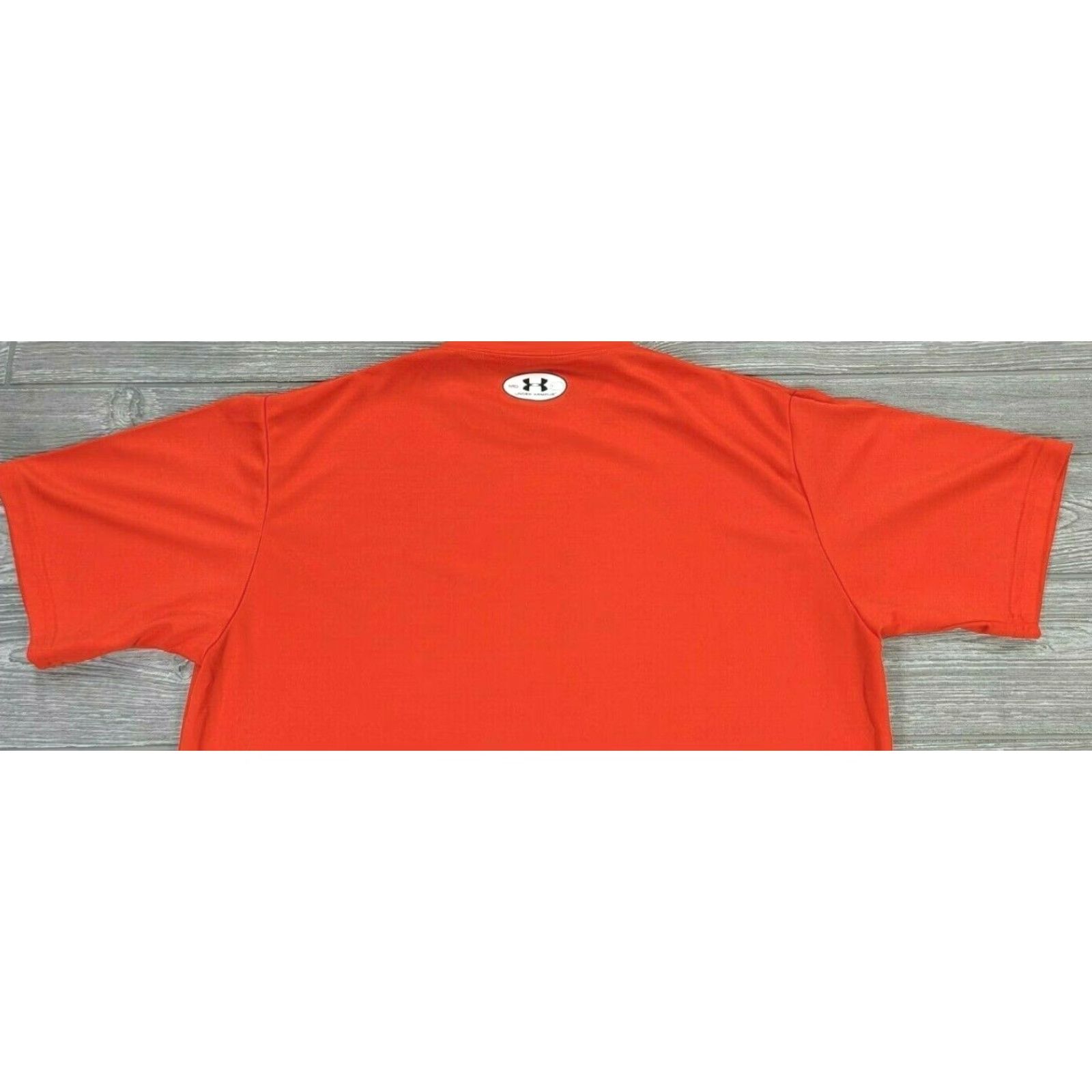 Under Armour Under Armour Shirt Men M Orange Crew Neck Short Sleeve Jersey/HeatGear Pullover T-Shirt Size US M / EU 48-50 / 2 - 5 Thumbnail