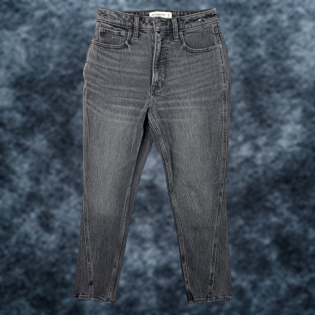 Abercrombie & Fitch Abercrombie & Fitch Jeans Women's 26 Black The Skinny High Rise Curve Love Denim Size 26" / US 2 / IT 38 - 1 Thumbnail