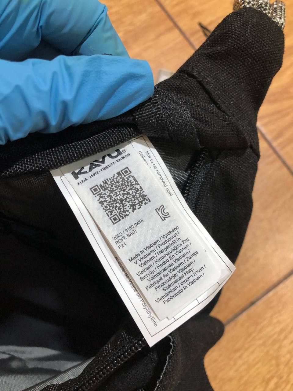 KAVU Vintage Kavu Mini Rope Black Bag Size ONE SIZE - 2 Thumbnail