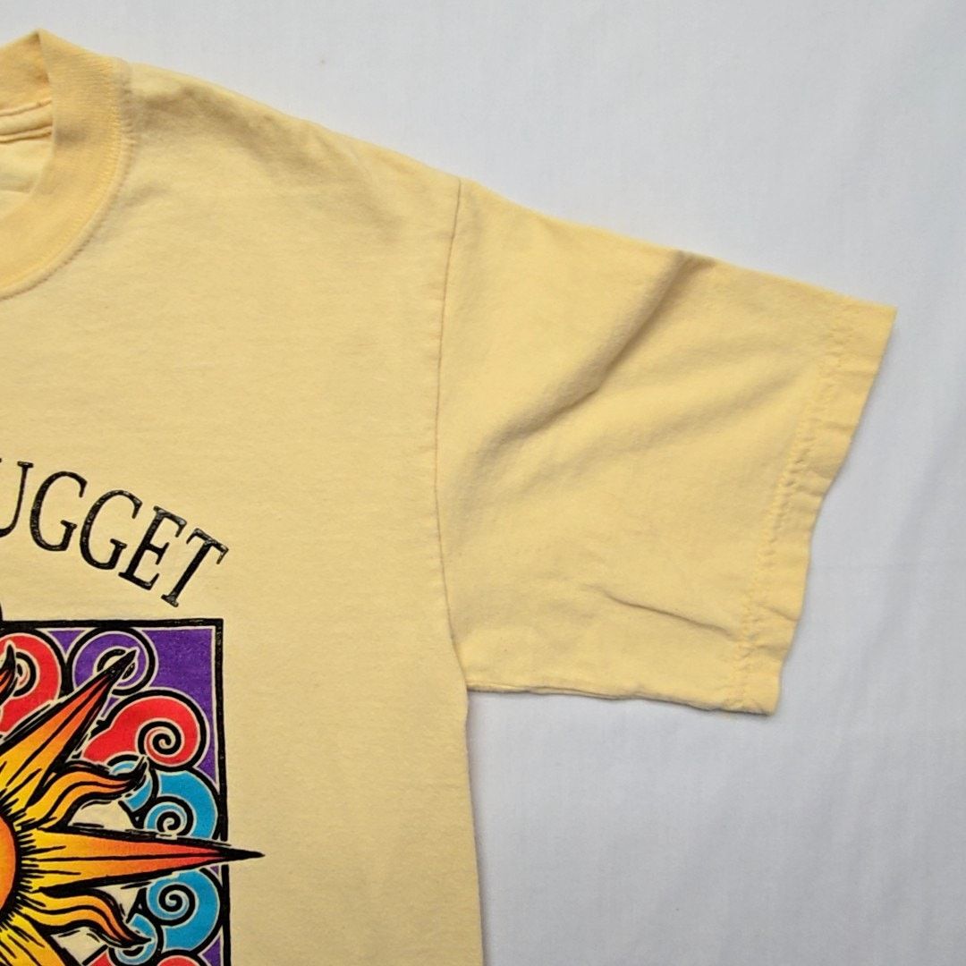 Vintage Vintage Golden Nugget Summer Shirt Sun Graphic Yellow S Tee Size US S / EU 44-46 / 1 - 4 Thumbnail