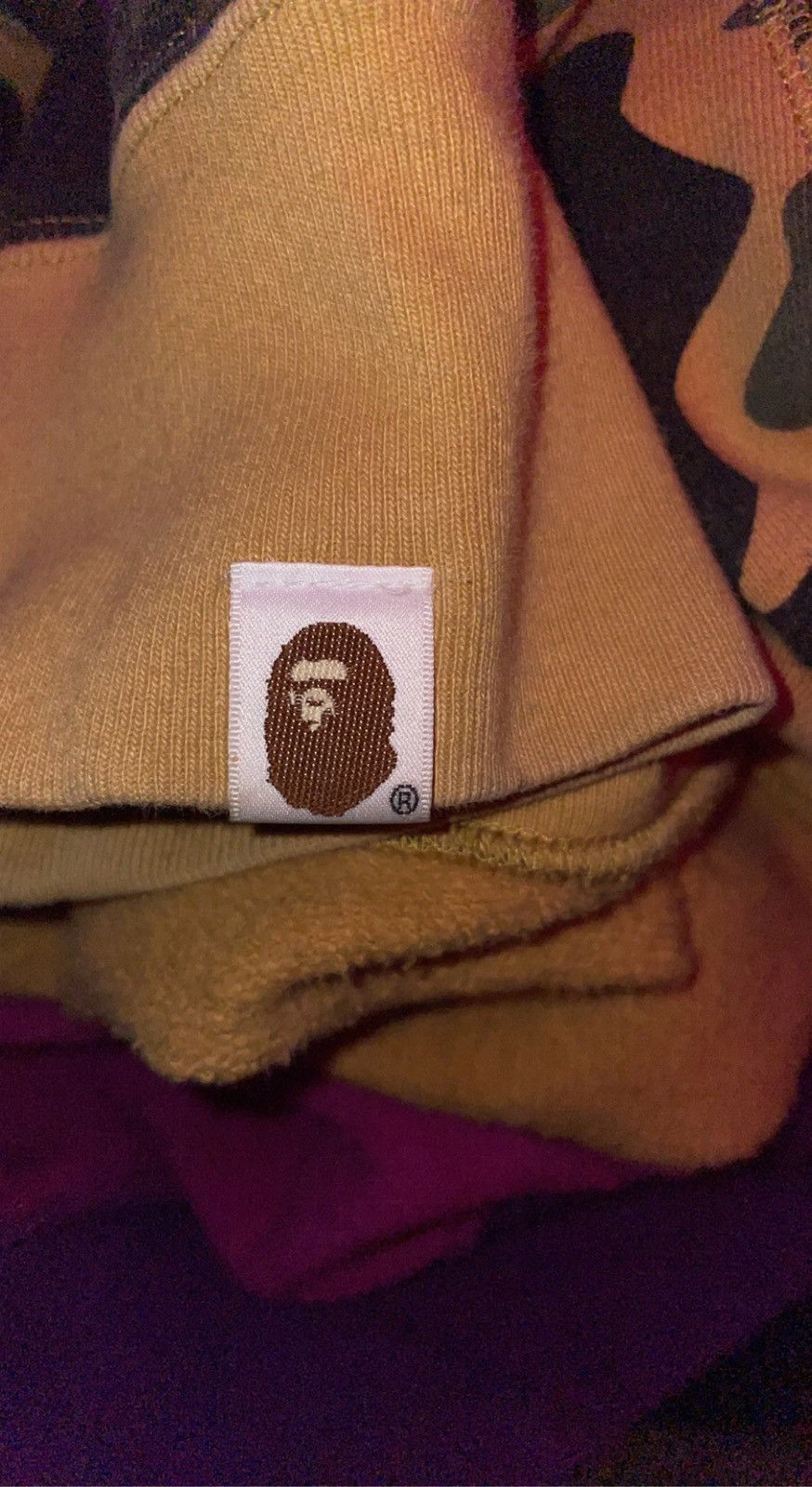 Bape BAPE 1st x Color Camo 2nd Ape Half Full Zip Hoodie Size US XL / EU 56 / 4 - 12 Thumbnail