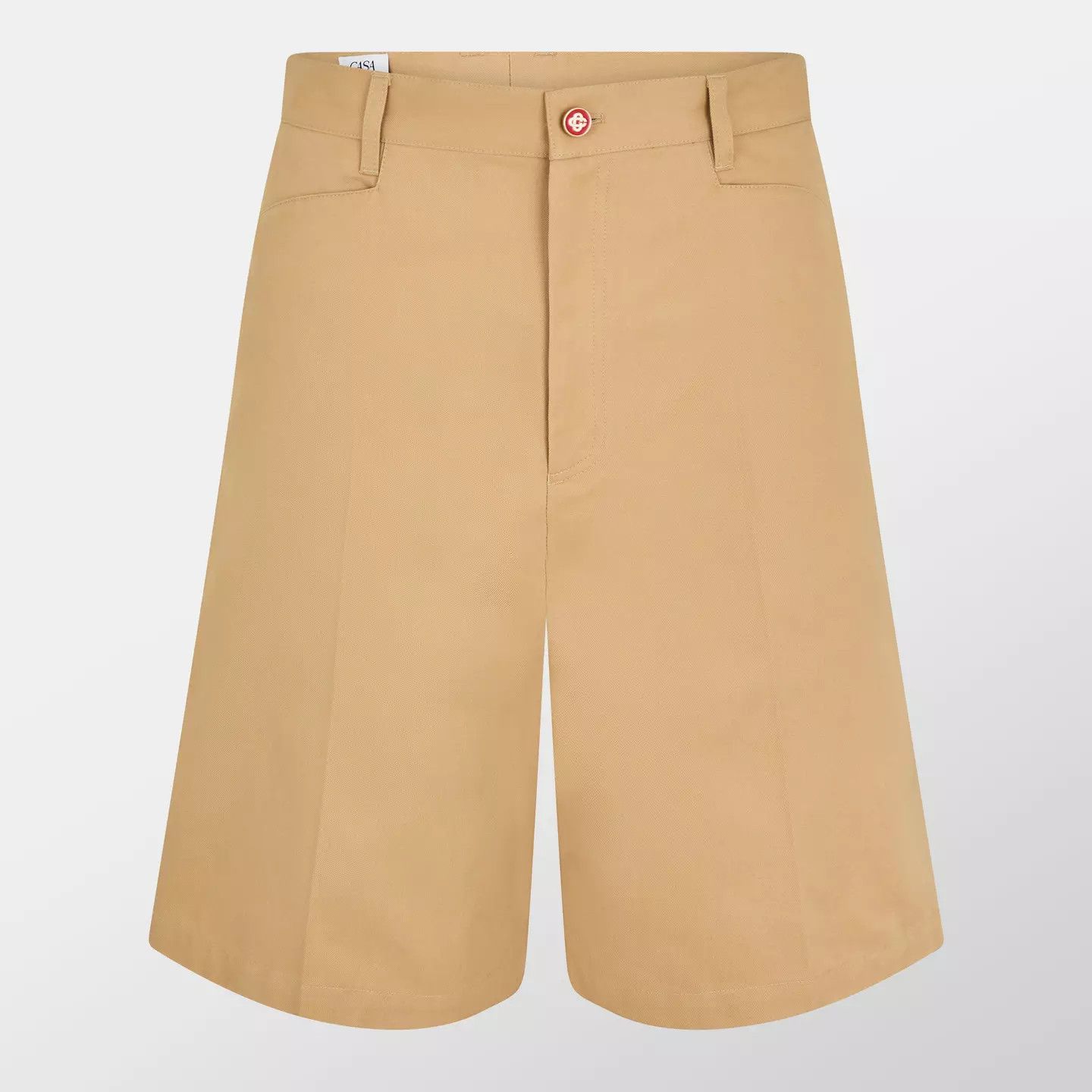 Casablanca o1g2r1mq0426 Tailored Chino Shorts in Beige Size US 32 / EU 48 - 1 Thumbnail