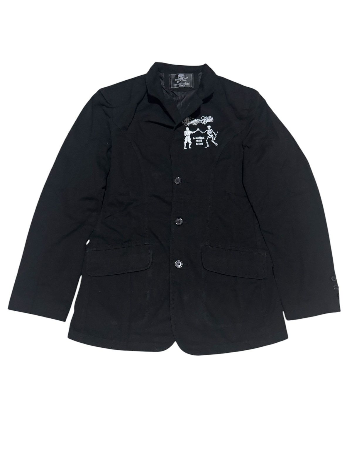 Issey Miyake × Mastermind Japan × Neighborhood OG Mastermind x Nbhd “Dealing with death” Coach Jacket Size US M / EU 48-50 / 2 - 2 Thumbnail
