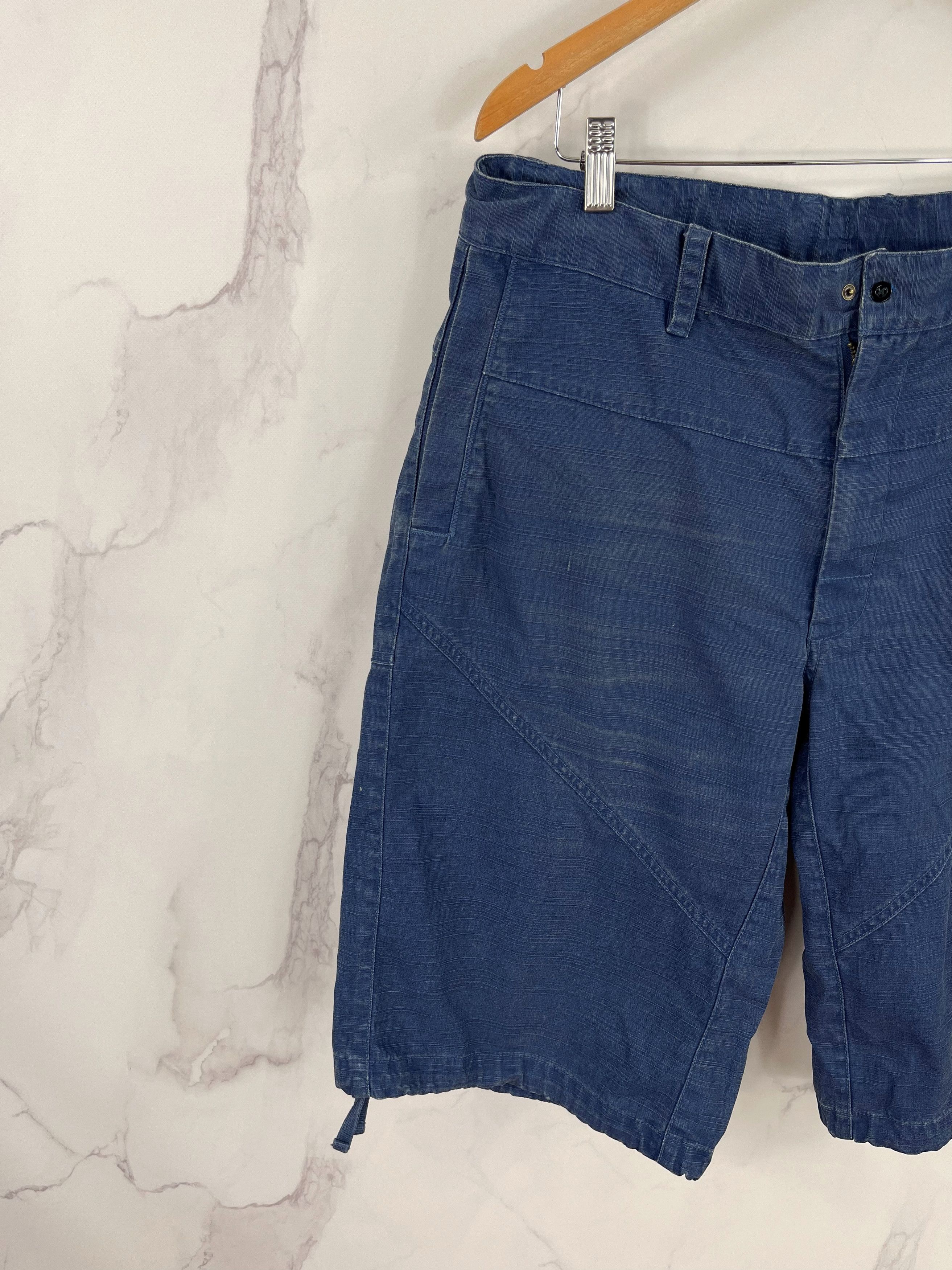 Nike Vintage Nike Denim Shorts Emboidered Logo Size L Size US 36 / EU 52 - 2 Thumbnail
