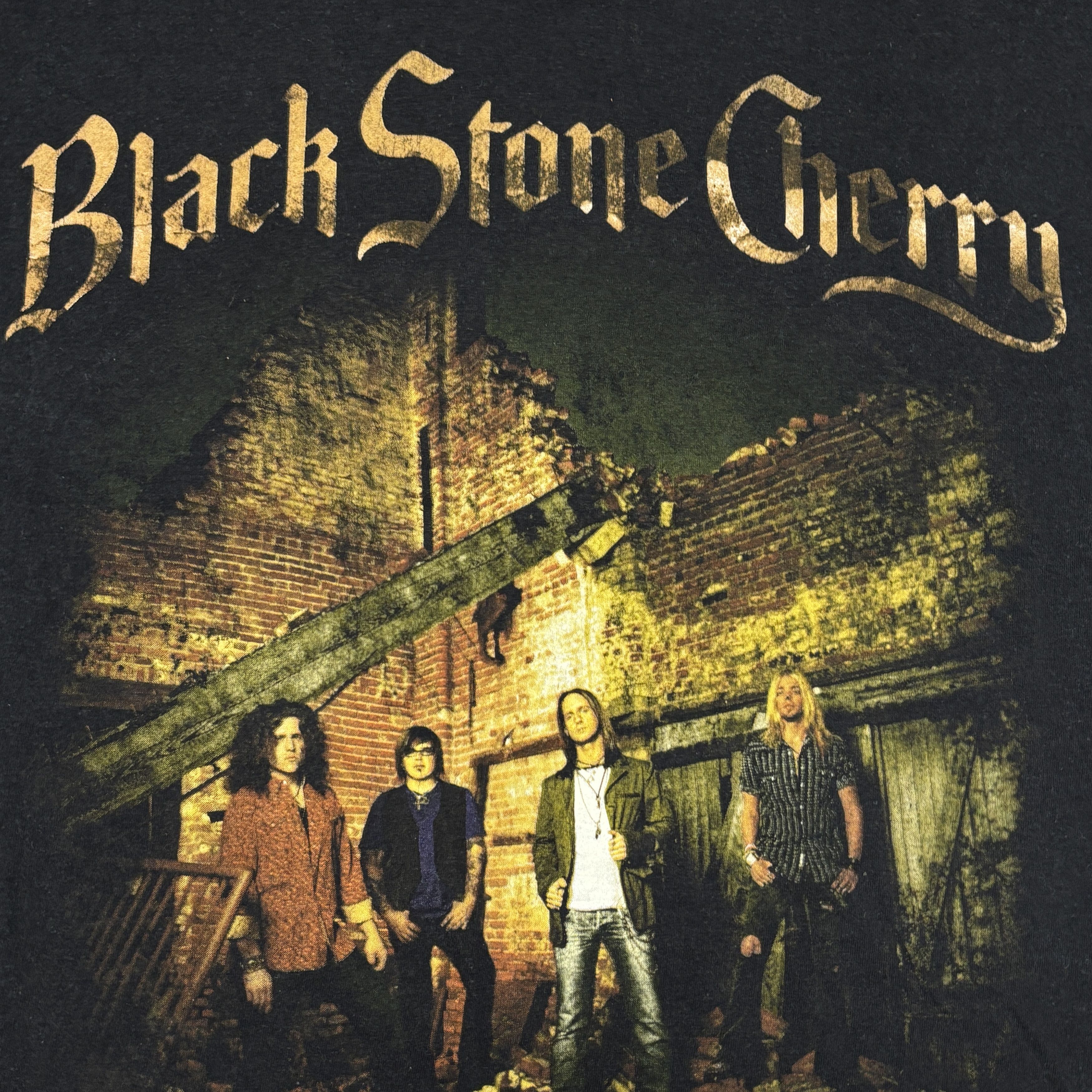 Band Tees × Vintage Black Stone Cherry Shirt Vintage Band Tees Aerosmith Size US XL / EU 56 / 4 - 4 Thumbnail