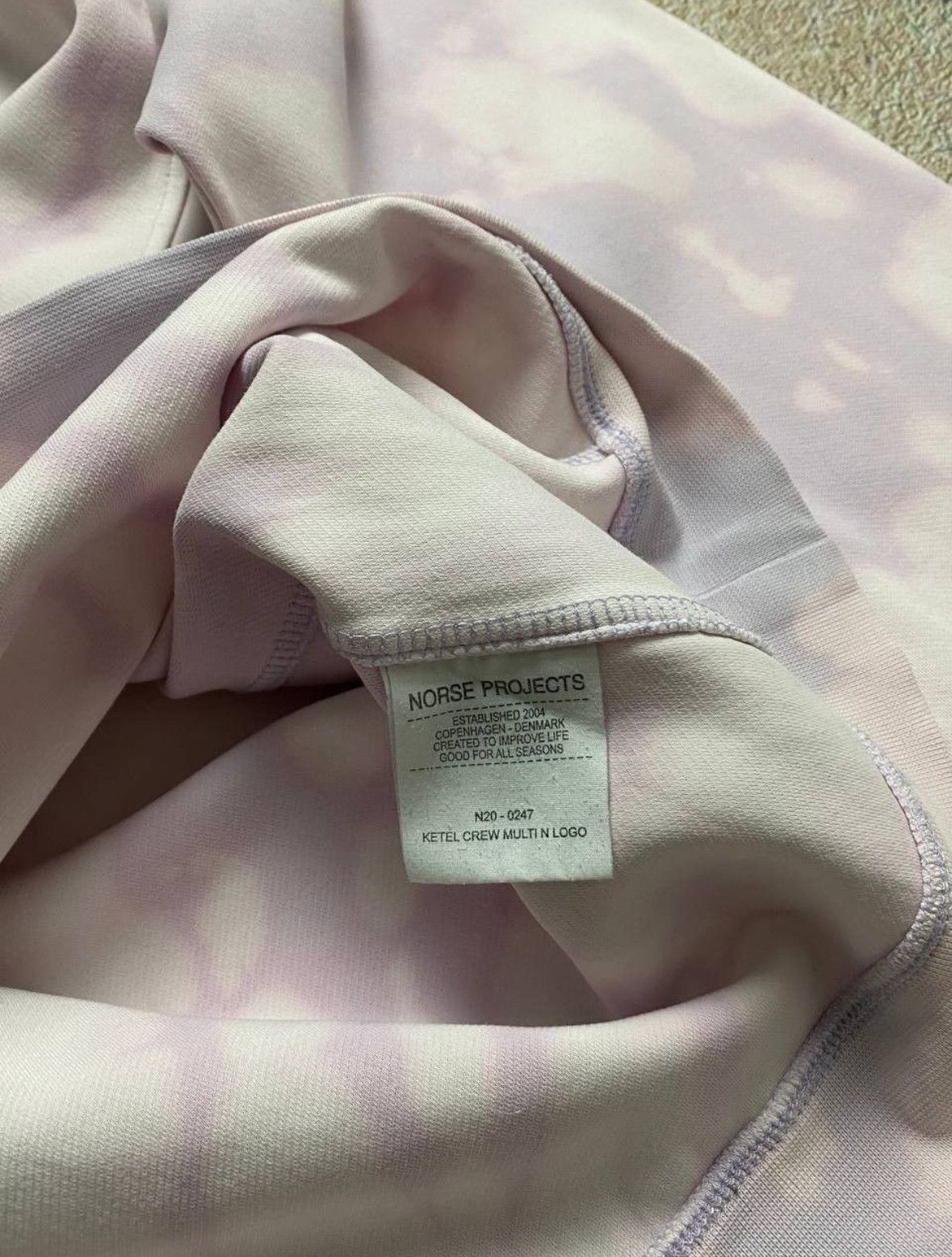 Norse Projects Norse Projects sweatshirt tie day boxy fit Size US XL / EU 56 / 4 - 6 Thumbnail