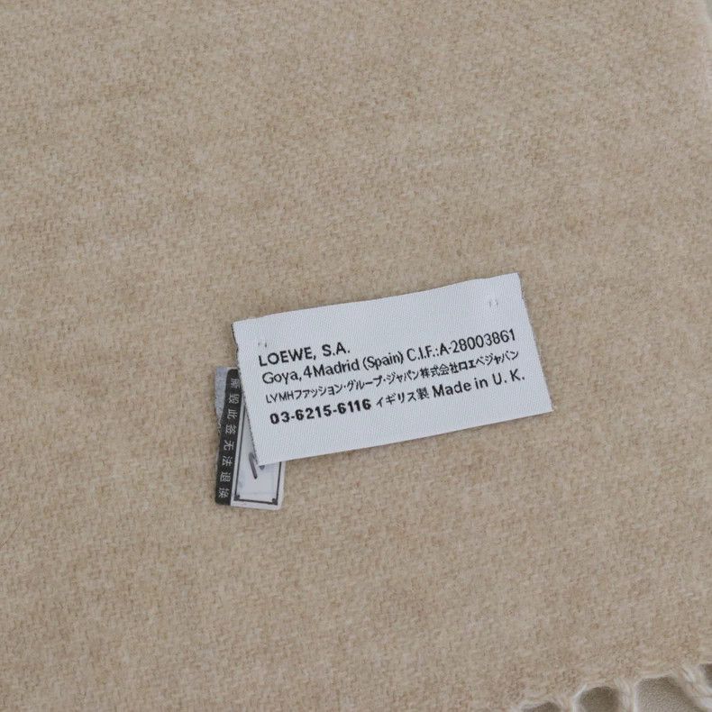 Loewe LOEWE size 180*28cm Double-sided classic embroidered logo s Size ONE SIZE - 9 Thumbnail