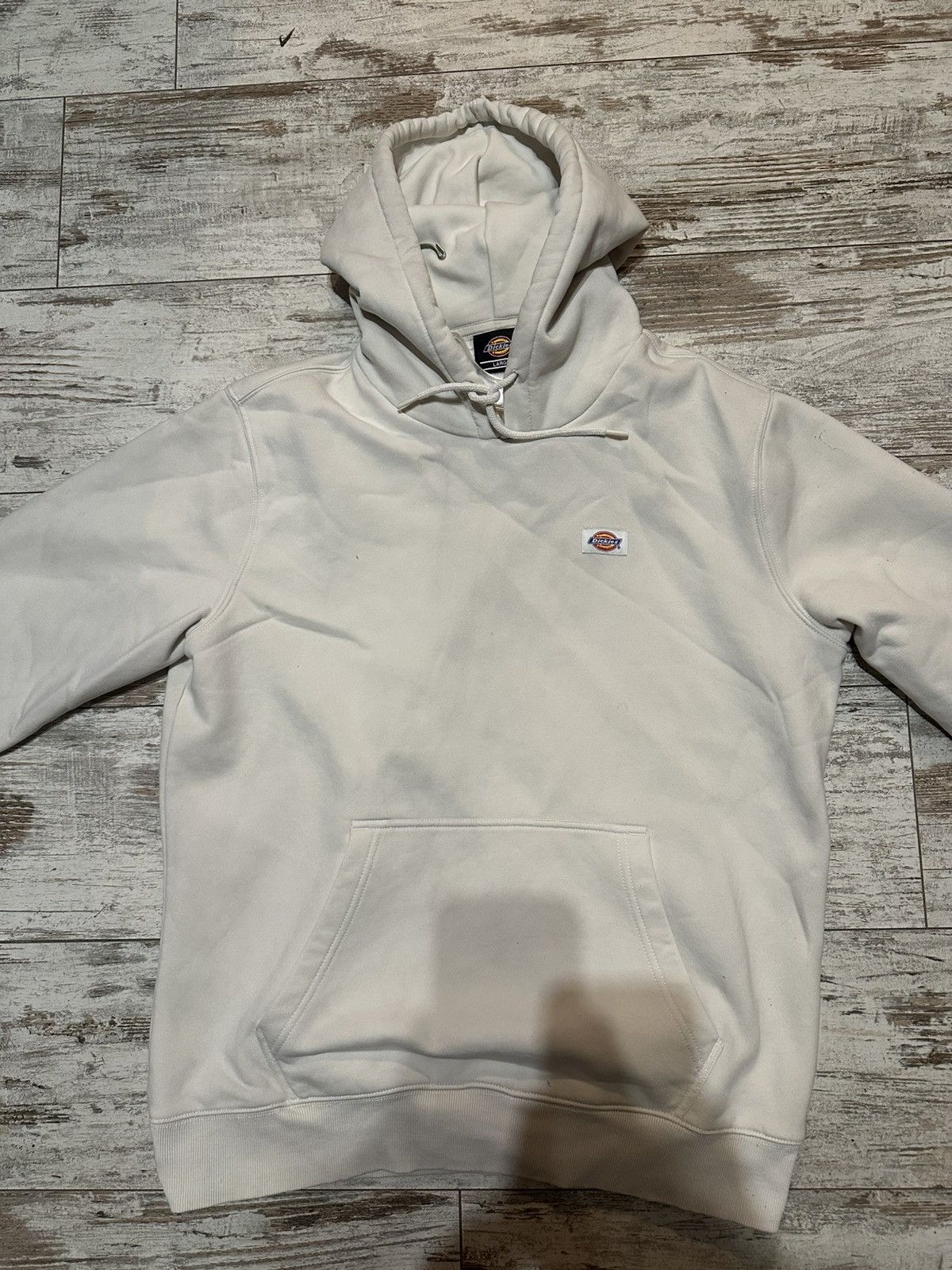 Dickies Dickies Hoodie Men Large White Pullover Workwear Streetwear Size US M / EU 48-50 / 2 - 1 Thumbnail