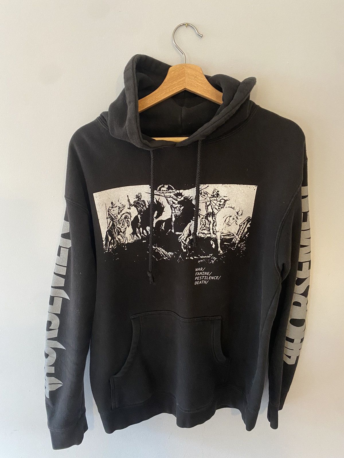 image of Four Horsemen Hoodie in Black, Men's (Size Medium)