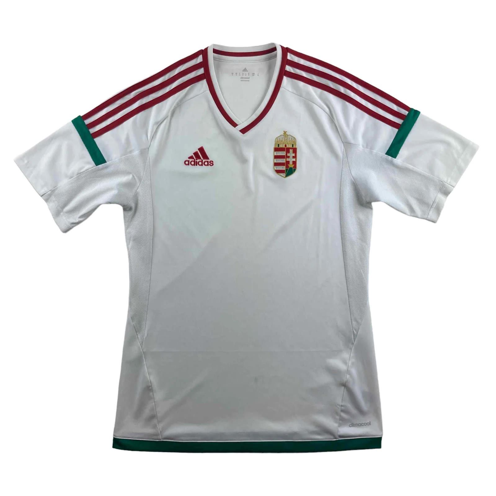 Adidas Hungary 2016-18 Adidas away football jersey size S Size US S / EU 44-46 / 1 - 1 Thumbnail