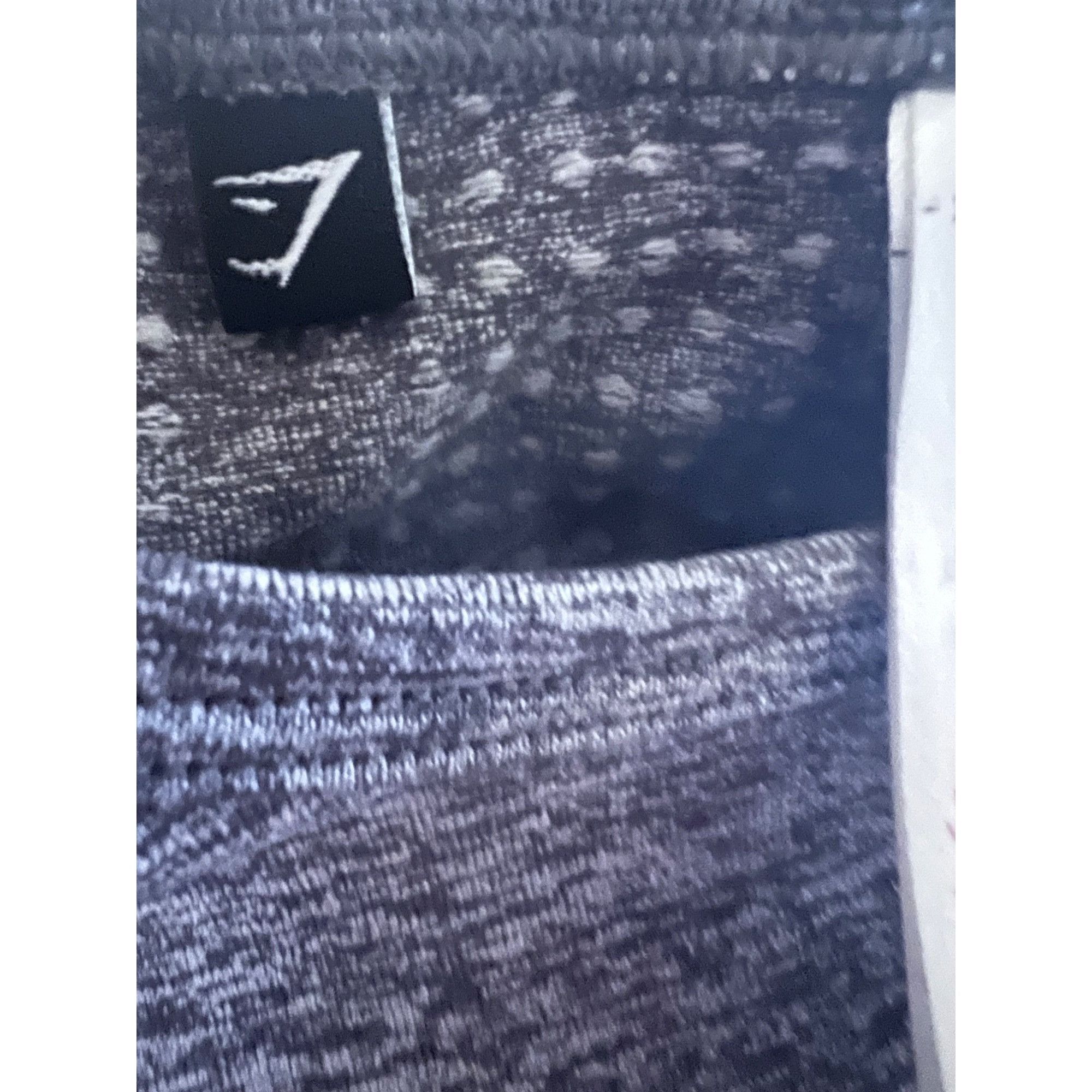 Gymshark Gymshark Vital Seamless 2.0 Gray Marled Long Sleeve Crop Top Size S / US 4 / IT 40 - 8 Thumbnail