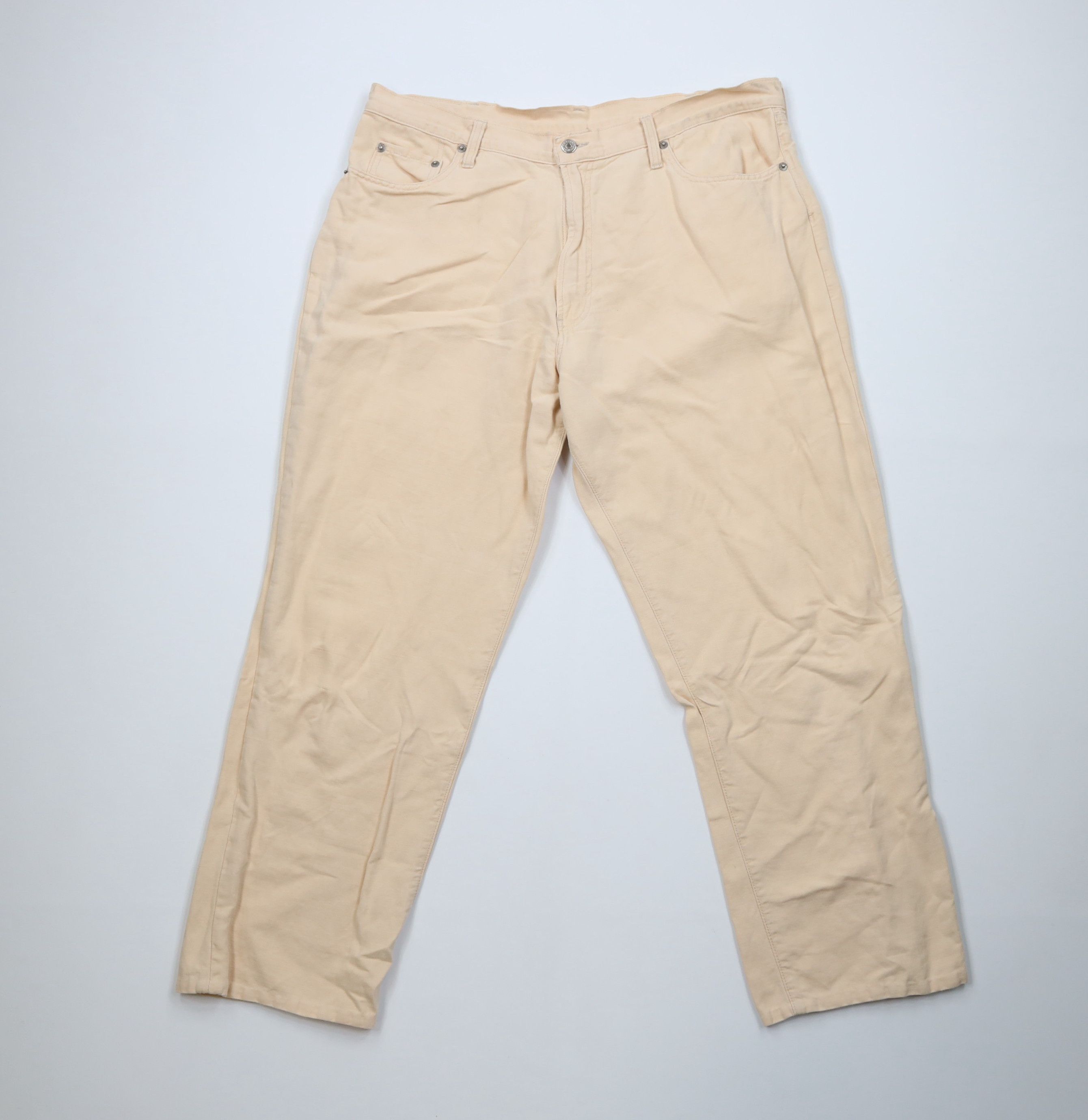 Ralph Lauren Vintage 80s 90s Ralph Lauren Relaxed Fit Jeans Peach USA Size US 38 / EU 54 - 1 Thumbnail
