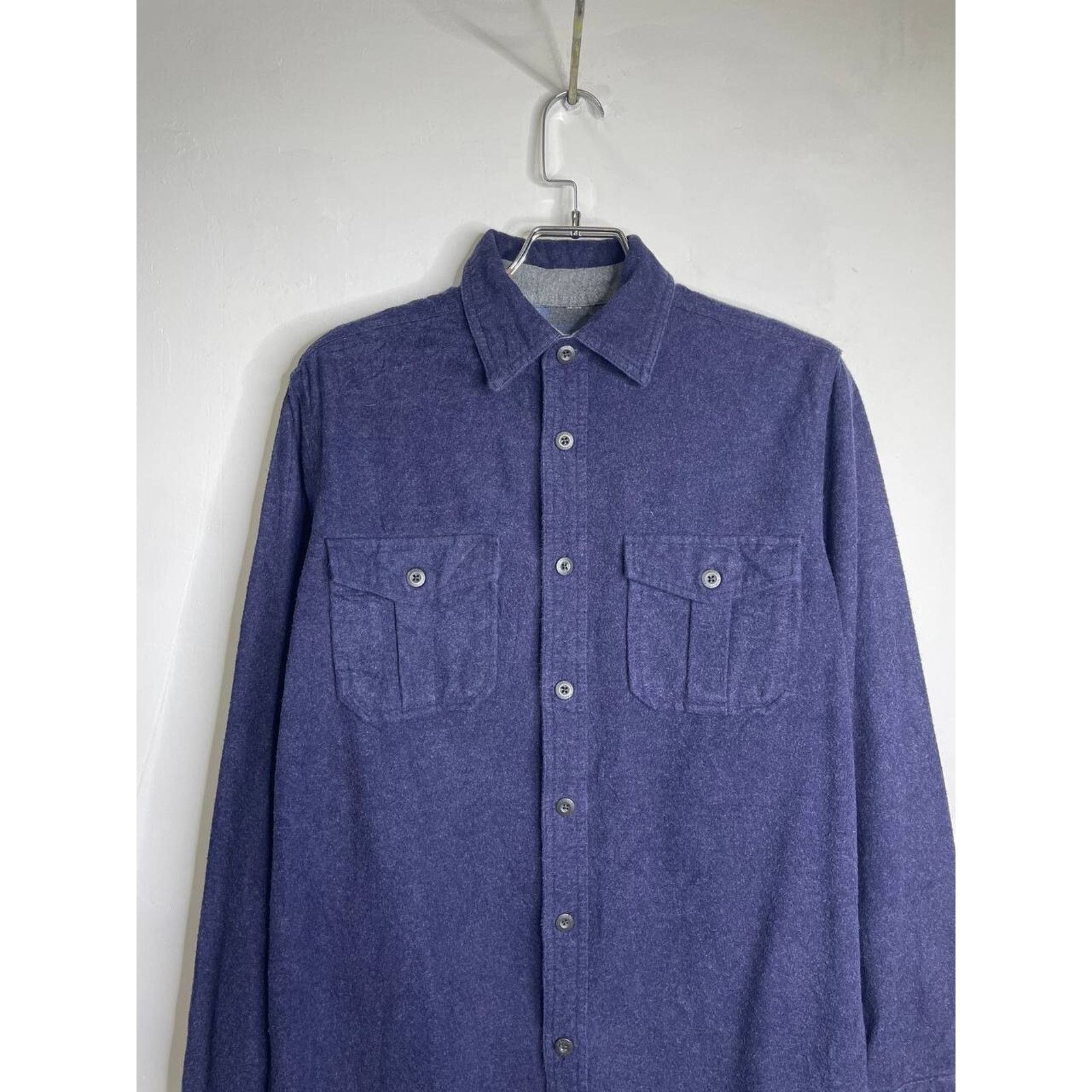 Dakota Grizzly Vintage Dakota Grizzly Flannel Shirt Dark Blue Workwear M Size US M / EU 48-50 / 2 - 2 Thumbnail