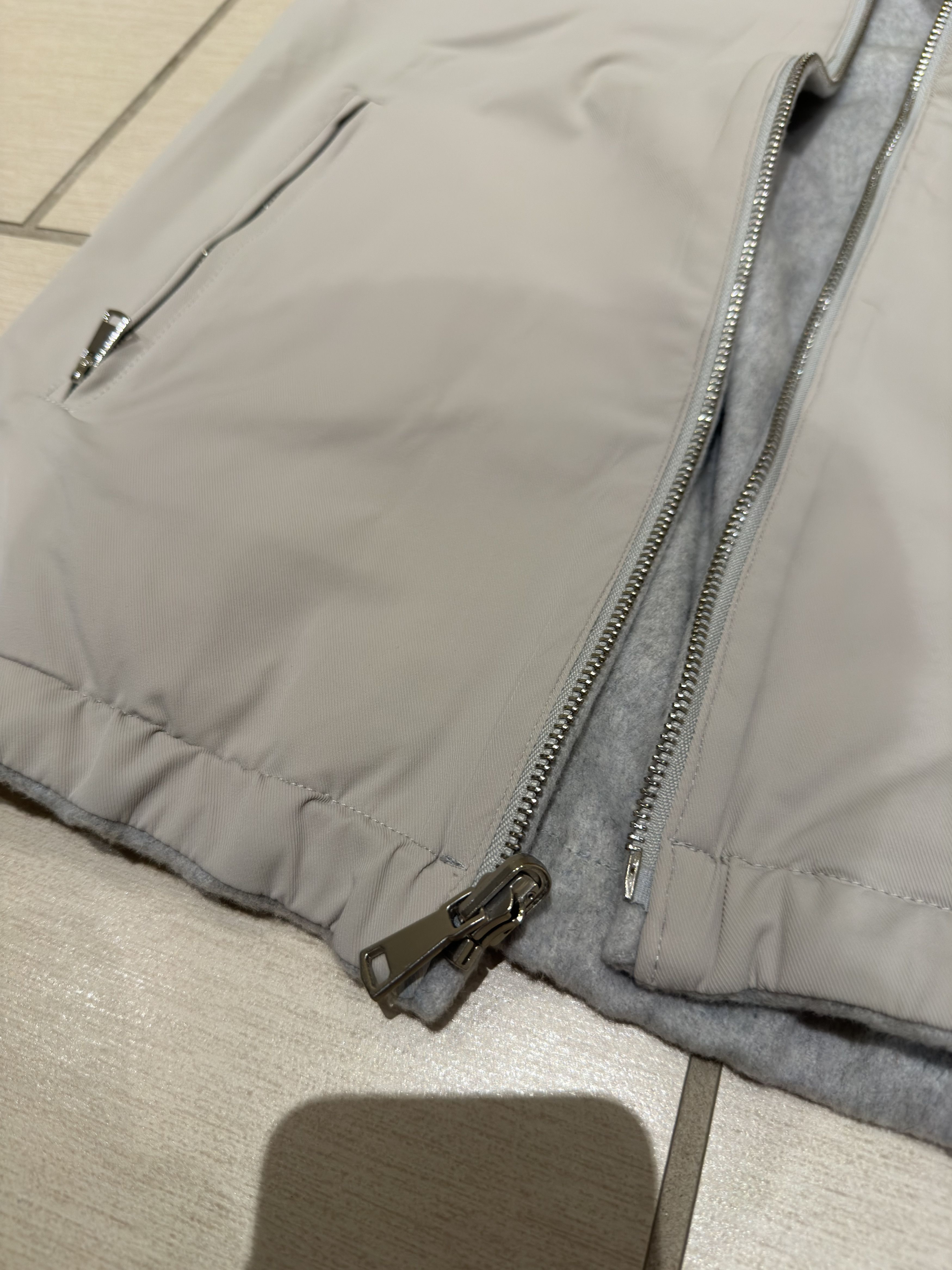Other Reversible Technical–Wool Vest, Two-Way Zip, Light Grey Size US M / EU 48-50 / 2 - 4 Thumbnail