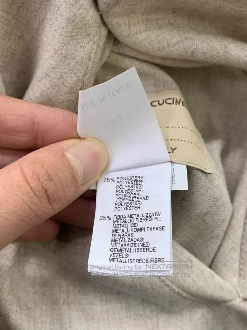 Brunello Cucinelli Brunello Cucinelli Two-Sided Wear Down Jacket, Beige Gloss Size XS / US 0-2 / IT 36-38 - 7 Thumbnail