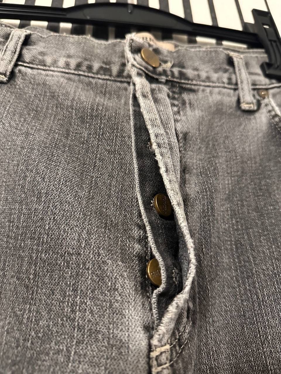 Gianfranco Ferre × Vintage 2003 Gianfranco Ferre Rarest Washed Y2k Baggy Denim Pants Size US 38 / EU 54 - 4 Thumbnail