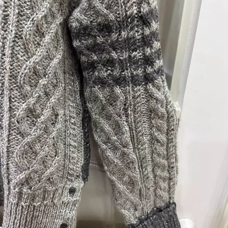 Thom Browne Thom browne Sheep and horse hair sea hair hemp knitted swea Size US XL / EU 56 / 4 - 4 Thumbnail