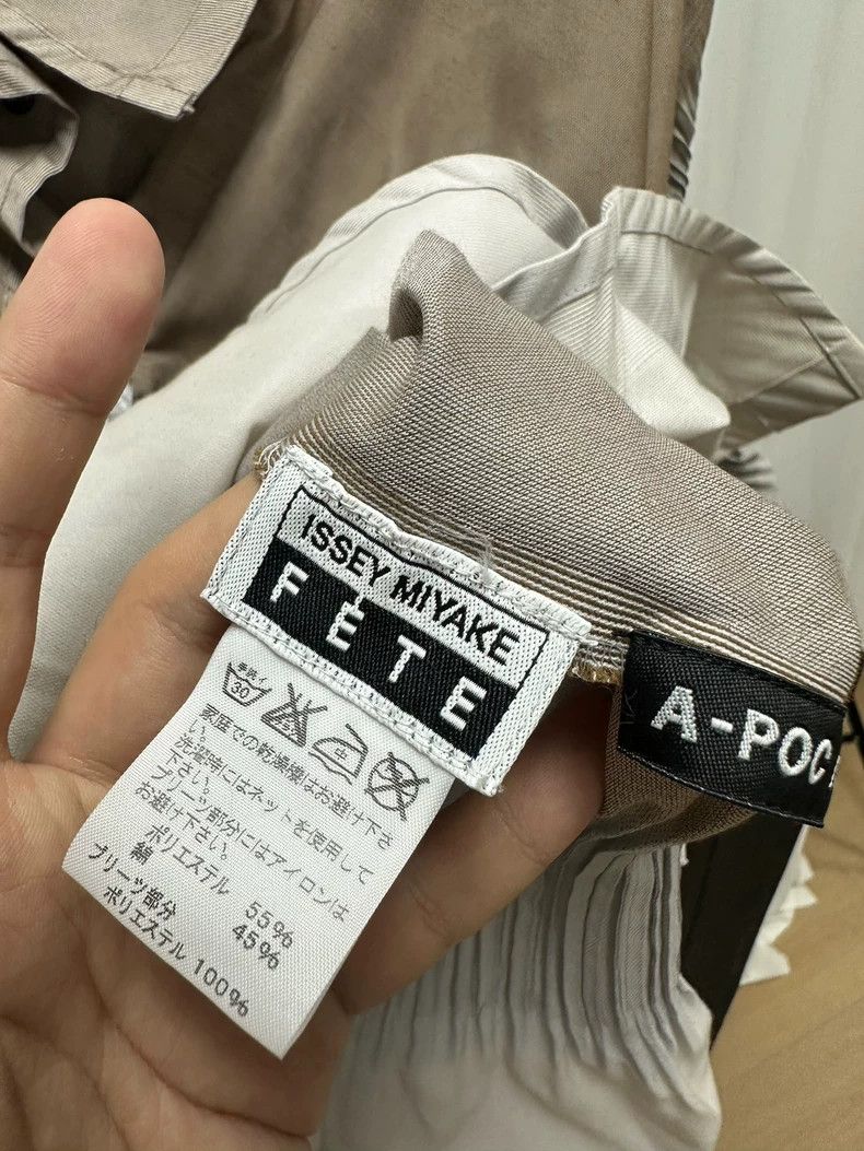 Issey Miyake Issey miyake size os Pleated Lotus Gradient Shirt 2502-Nex Size US M / EU 48-50 / 2 - 6 Thumbnail