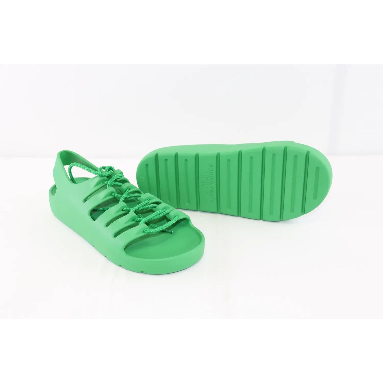 Bottega Veneta o1rshd1 Q:2 / Gel Rubber Jelly Sandal in Grass Size US 10 / EU 43 - 6 Thumbnail