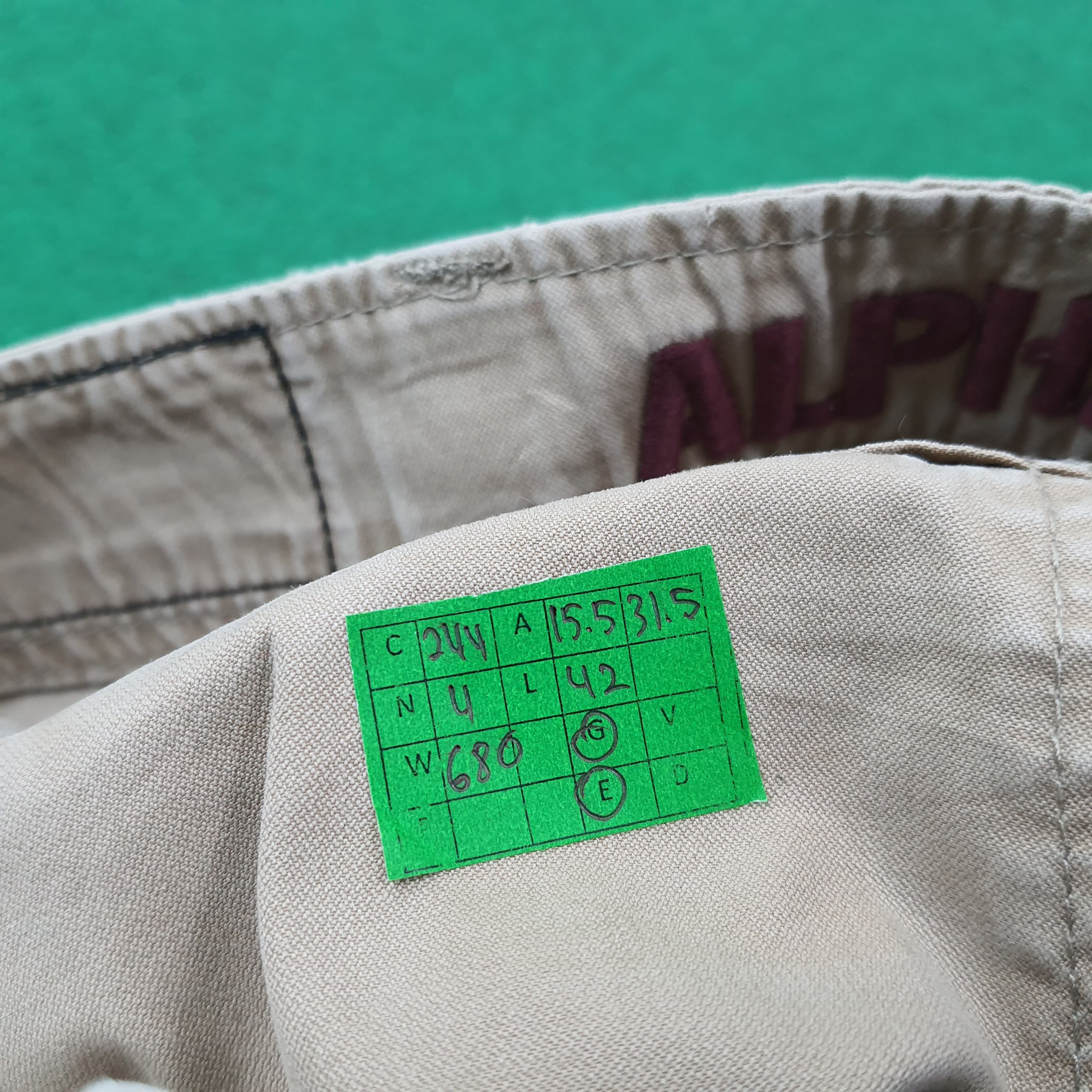 Alpha Industries Vintage Alpha Industries Cargo Pants C244N4 Size US 31 - 9 Thumbnail