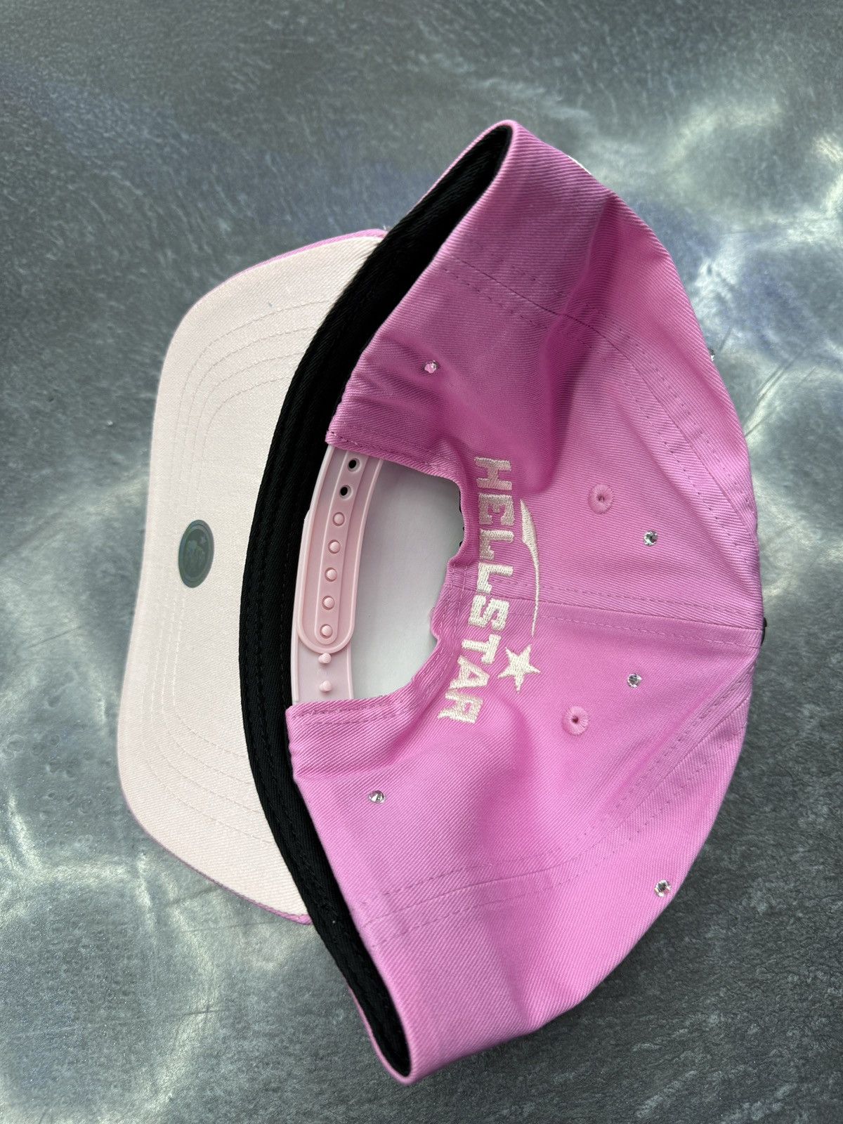 HELLSTAR Hellstar OG Logo Rhinestone Snapback Size ONE SIZE - 4 Thumbnail