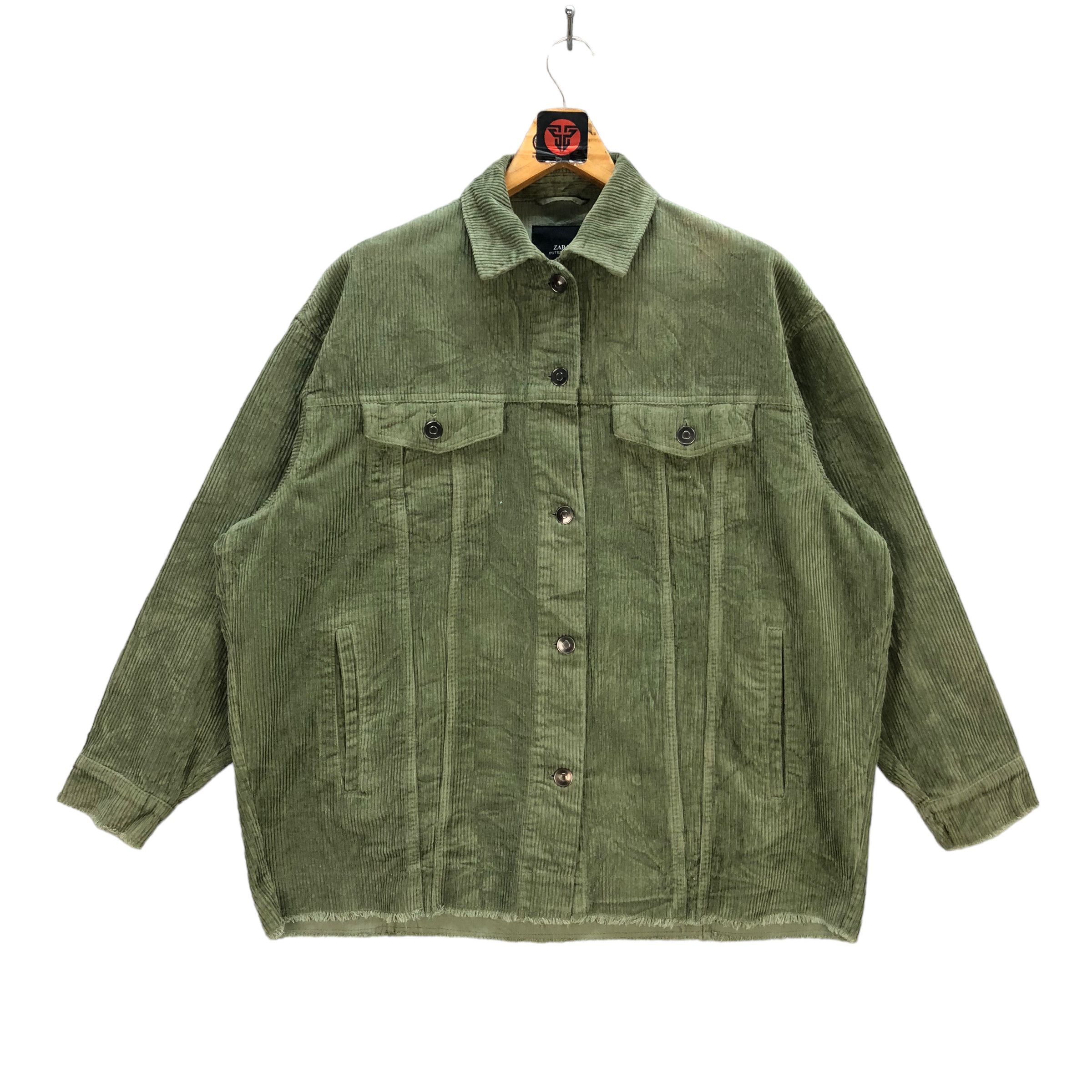 Zara ZARA OUTERWEAR CORDUROY JACKET OVERSIZED #7409-144 Size M / US 6-8 / IT 42-44 - 1 Thumbnail