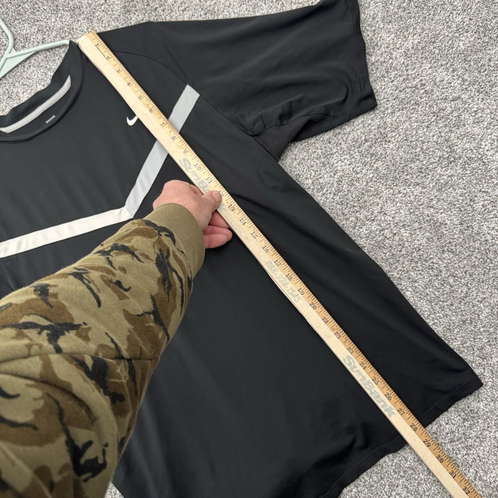Nike Nike Fit Dry Shirt Mens M Athletic Sporty Streetwear Gym Run Size US M / EU 48-50 / 2 - 2 Thumbnail