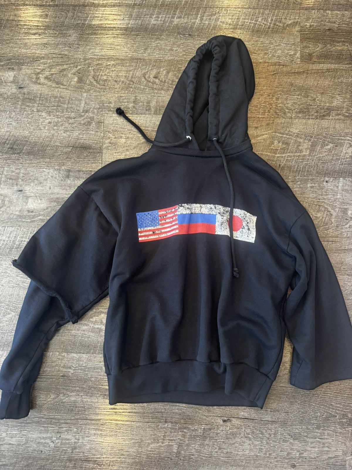 Gosha Rubchinskiy Flag Hoodie | Grailed