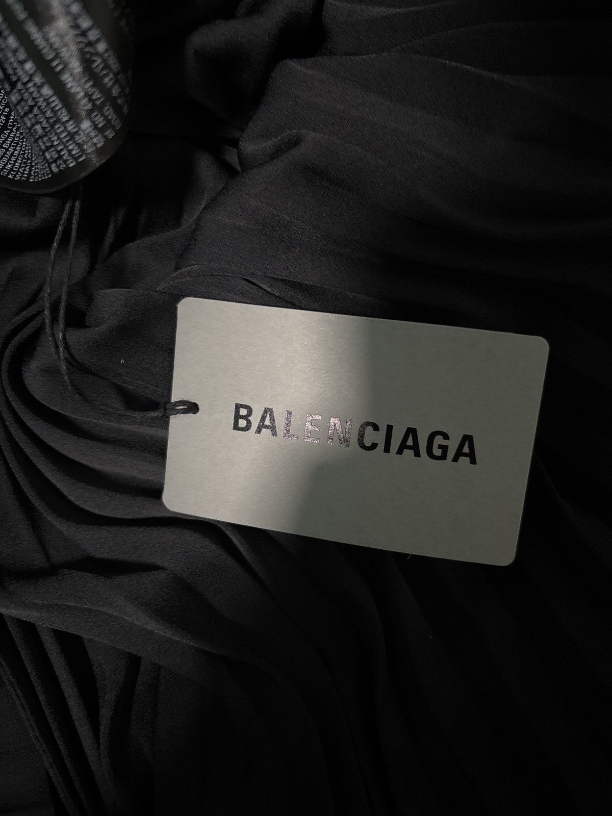Balenciaga Balenciaga black pleated drawstring dress Size XS / US 0-2 / IT 36-38 - 5 Thumbnail