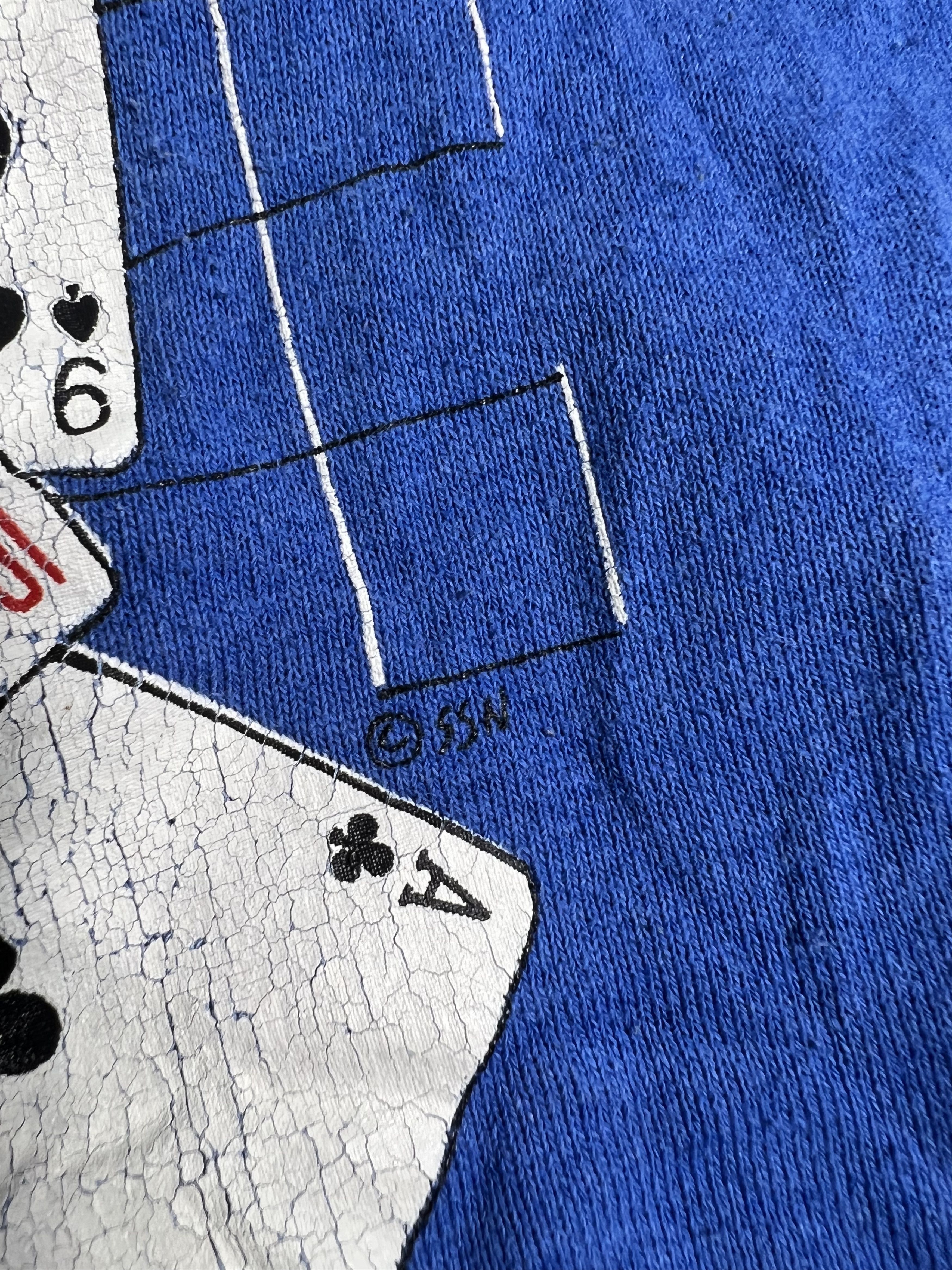 Vintage Vintage 80s Reno Card Games Sweatshirt (XL) GTMD948 Size US XL / EU 56 / 4 - 5 Thumbnail