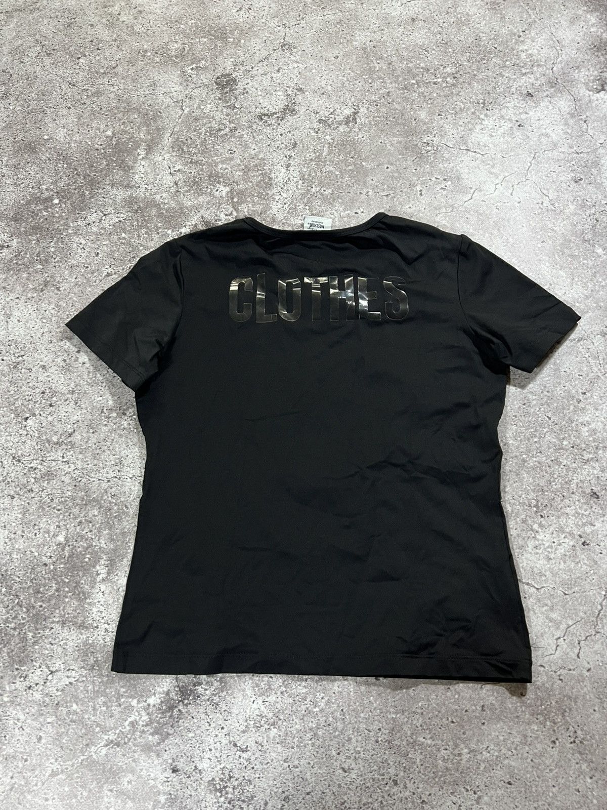 Moschino Vintage Moschino Chip and Chick Slogan Top Made in Italy Size L / US 10 / IT 46 - 2 Thumbnail
