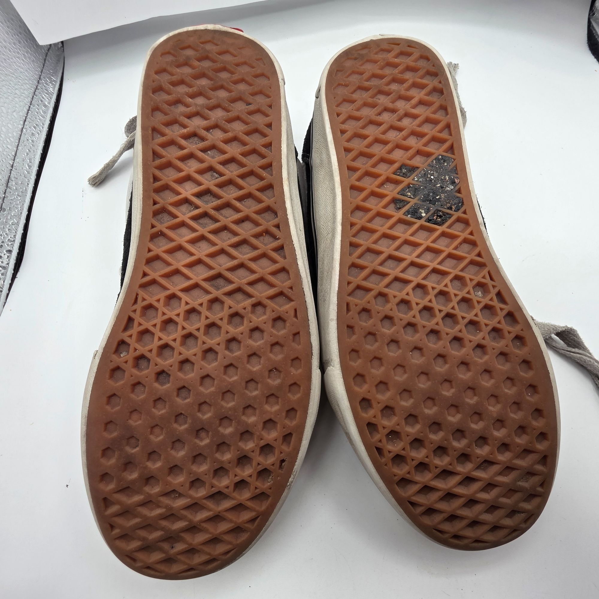Vans Vans Knu Skool Mens Size 7.5 Black White Suede Chunky Skate Size US 7.5 / EU 40-41 - 8 Thumbnail