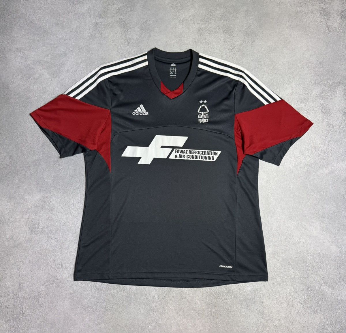 Adidas Nottingham Forest 2013 2014 Away Shirt Soccer Jersey Adidas Size US XL / EU 56 / 4 - 1 Thumbnail