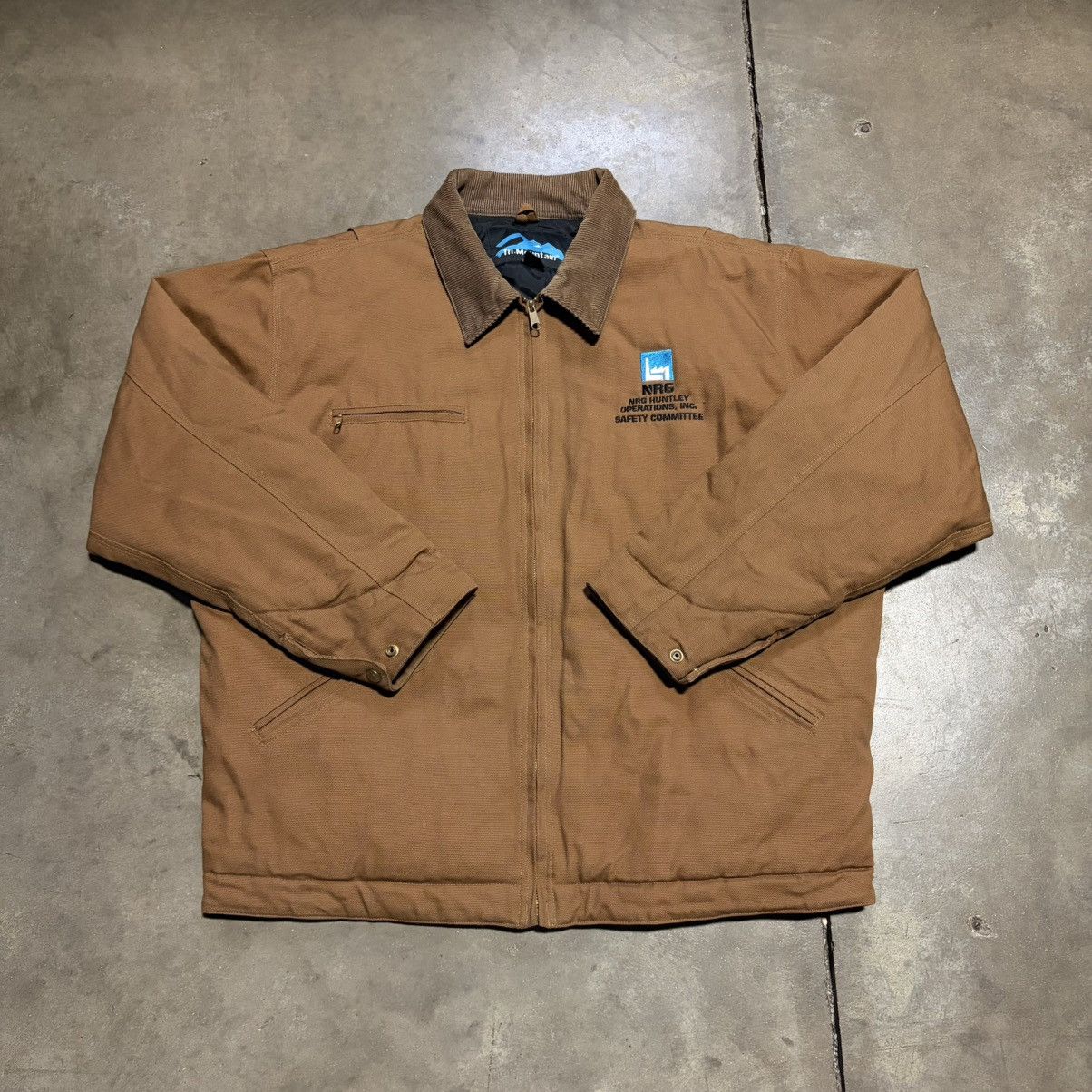 Vintage Vintage Tri Mountain Canvas Jacket Corduroy Detroit Workwear Size US XL / EU 56 / 4 - 1 Thumbnail