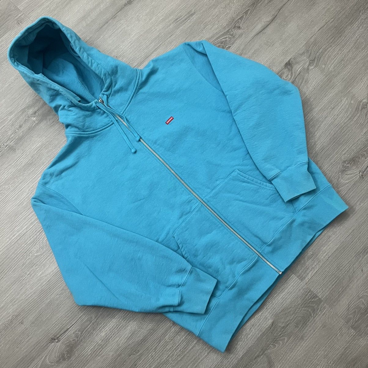 Supreme Supreme Small Box Logo Facemask Zip Up Hoodie Size US L / EU 52-54 / 3 - 1 Thumbnail