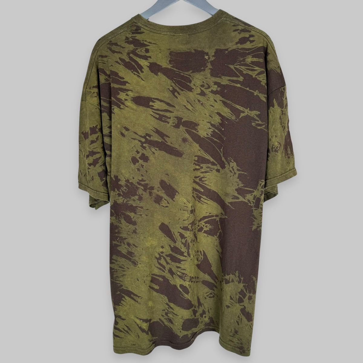 Liquid Blue Vintage Jimi Hendrix Liquid Blue Bleached Dyed Euro T Shirt Size US XXL / EU 58 / 5 - 2 Thumbnail